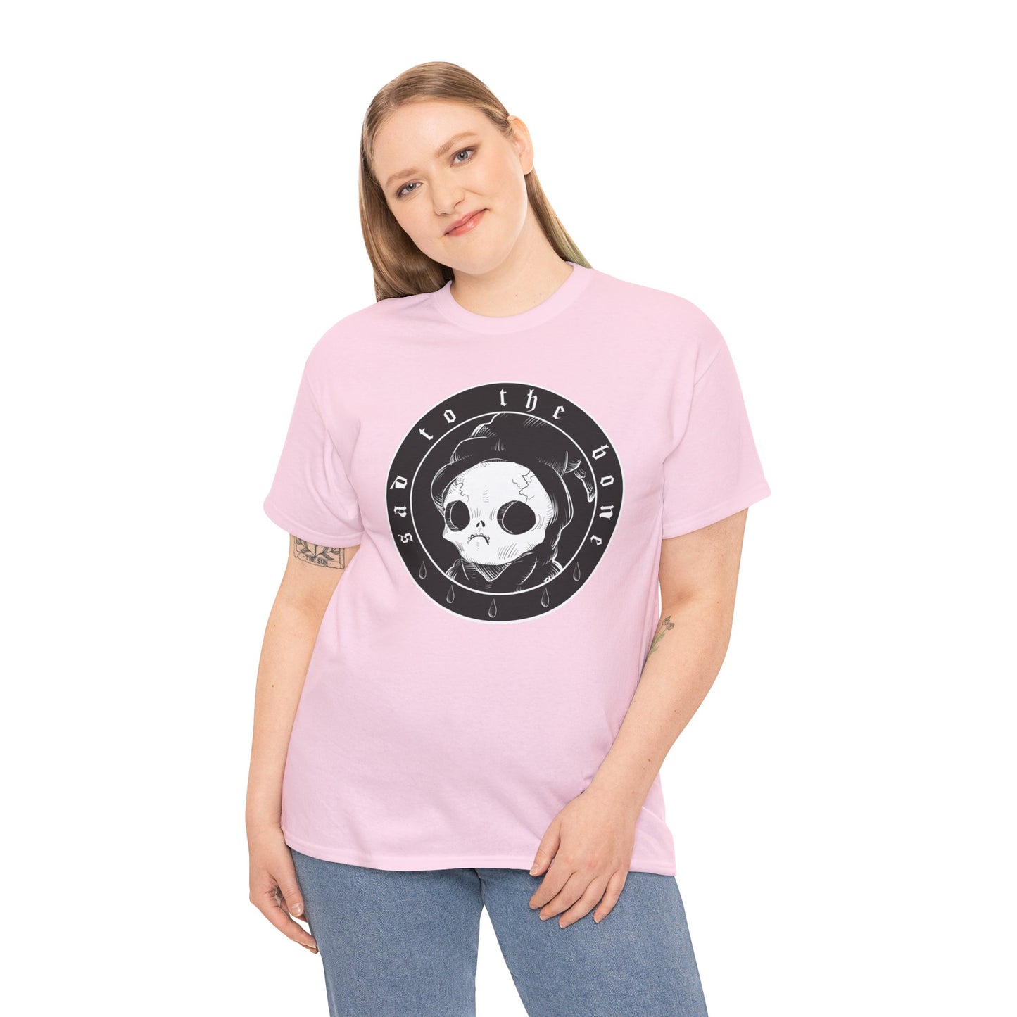 Sad To The Bone Unisex Heavy Cotton Tee