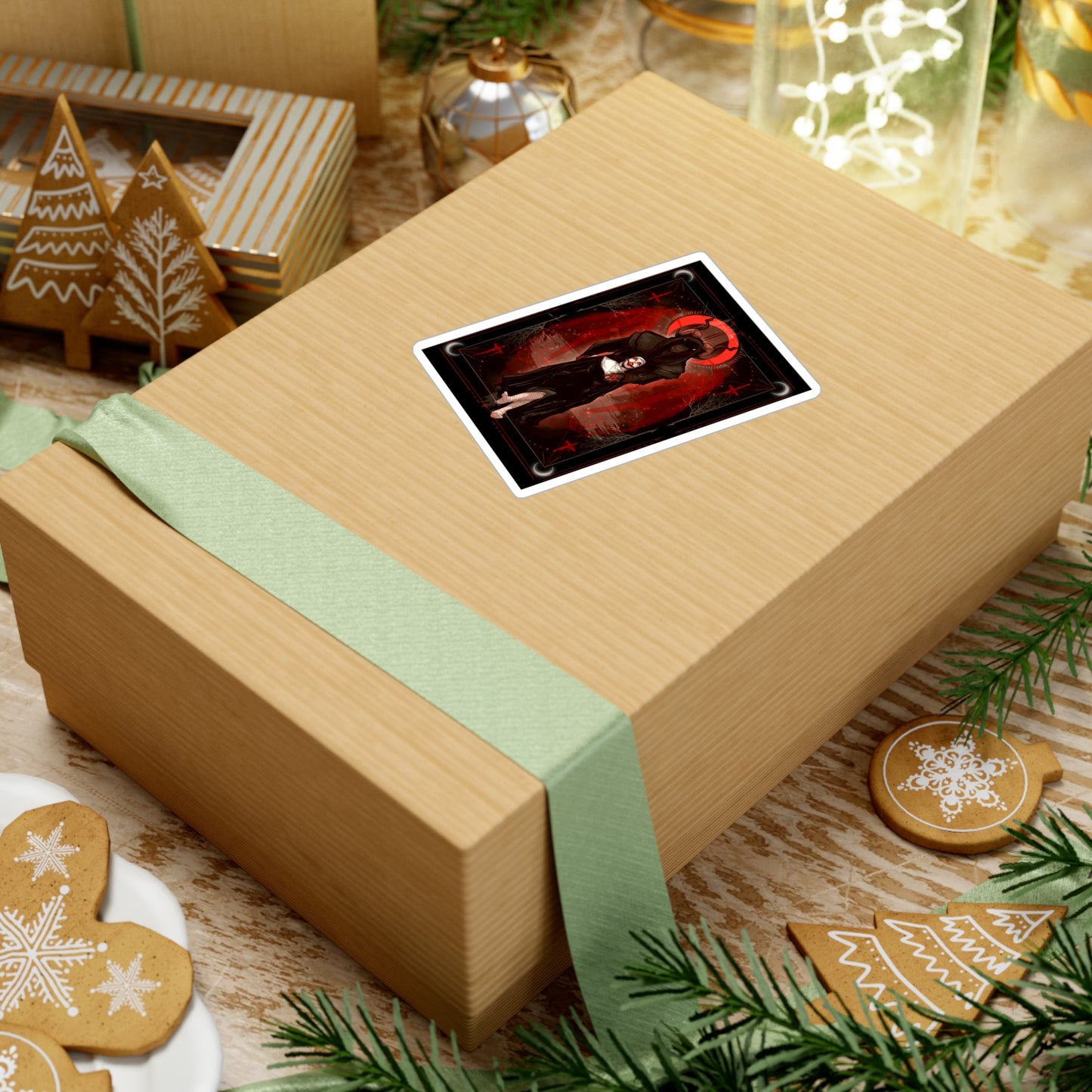 Today Satan Kiss-Cut Vinyl Decal