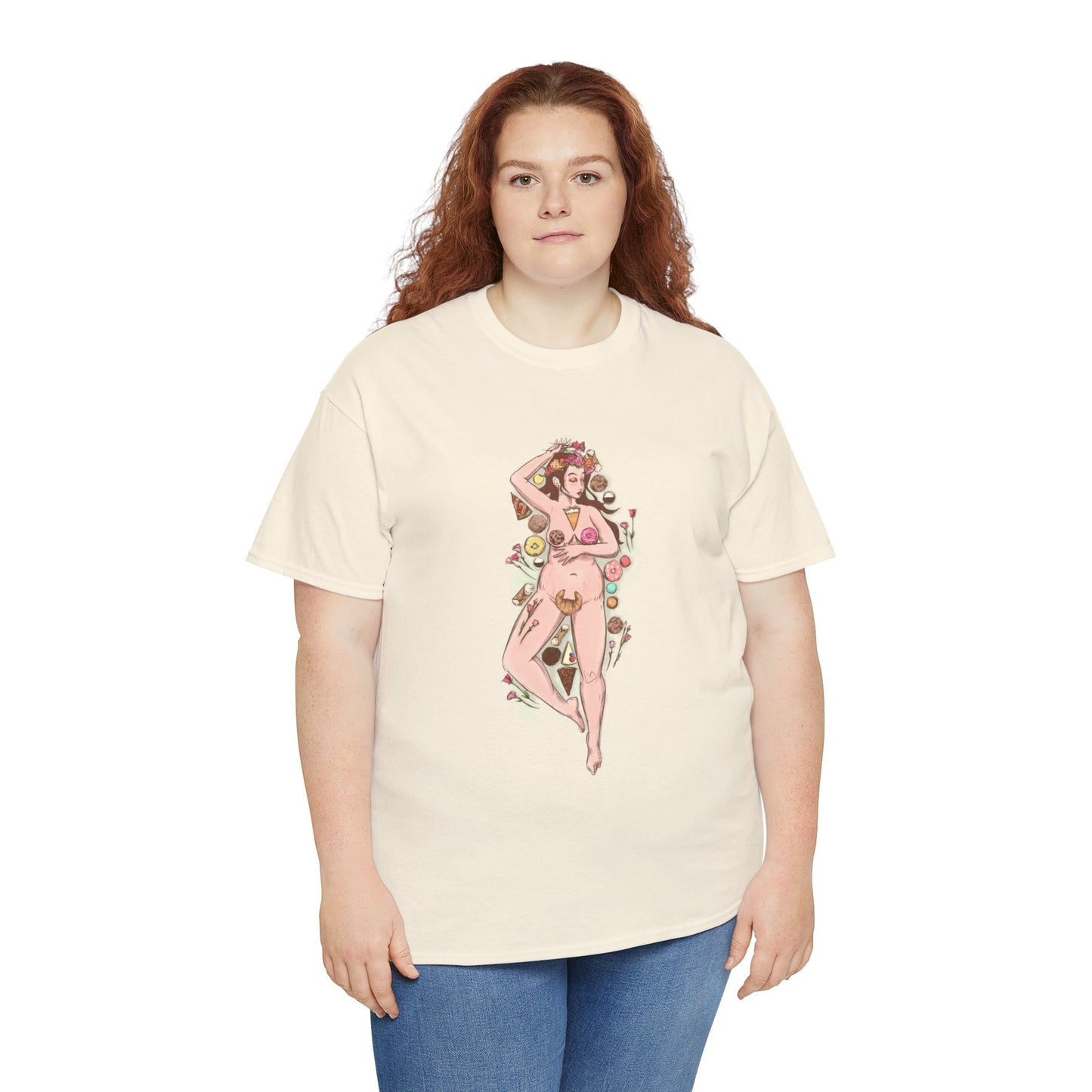 Pastry Queen Unisex Heavy Cotton Tee