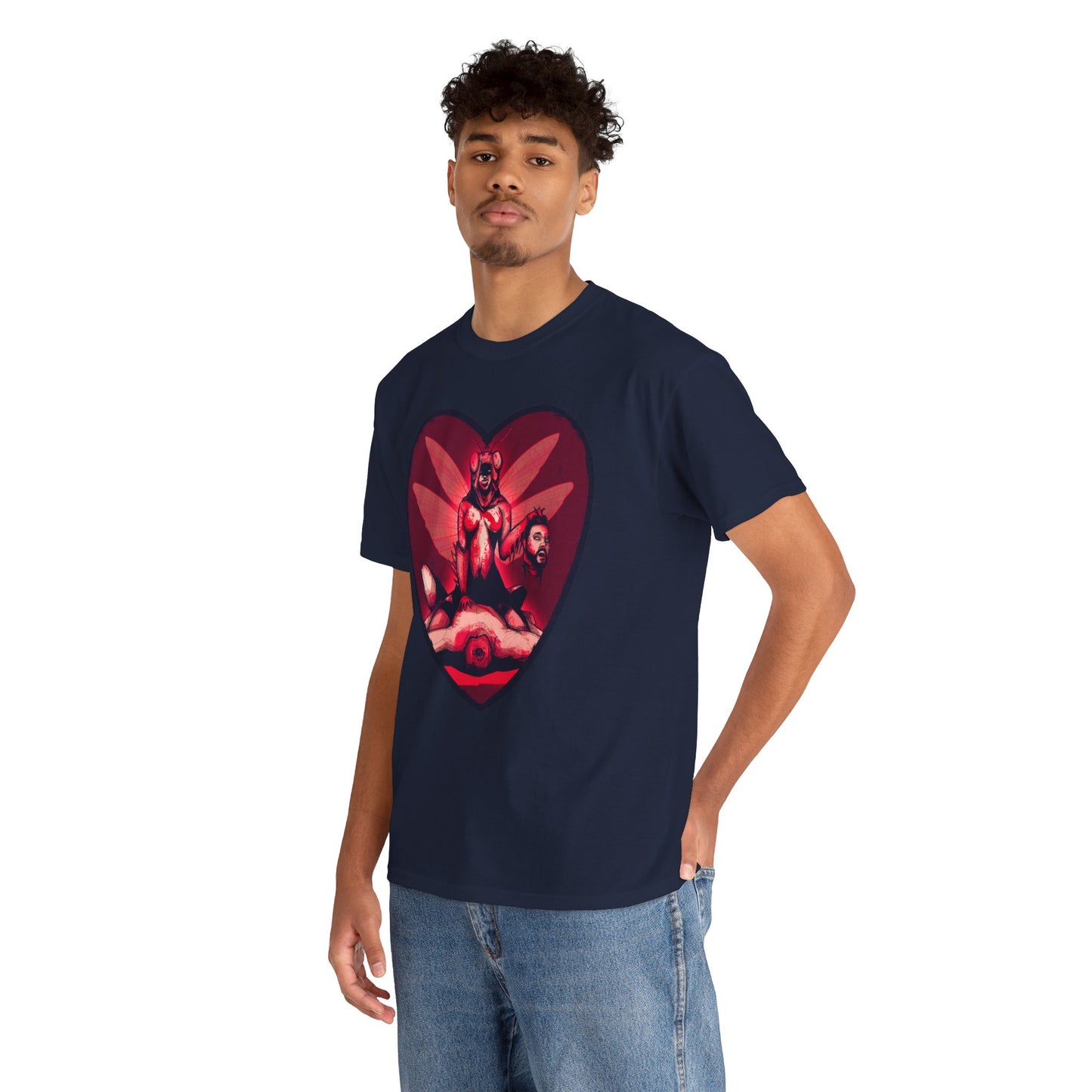 Praying Mantis Unisex Heavy Cotton Tee