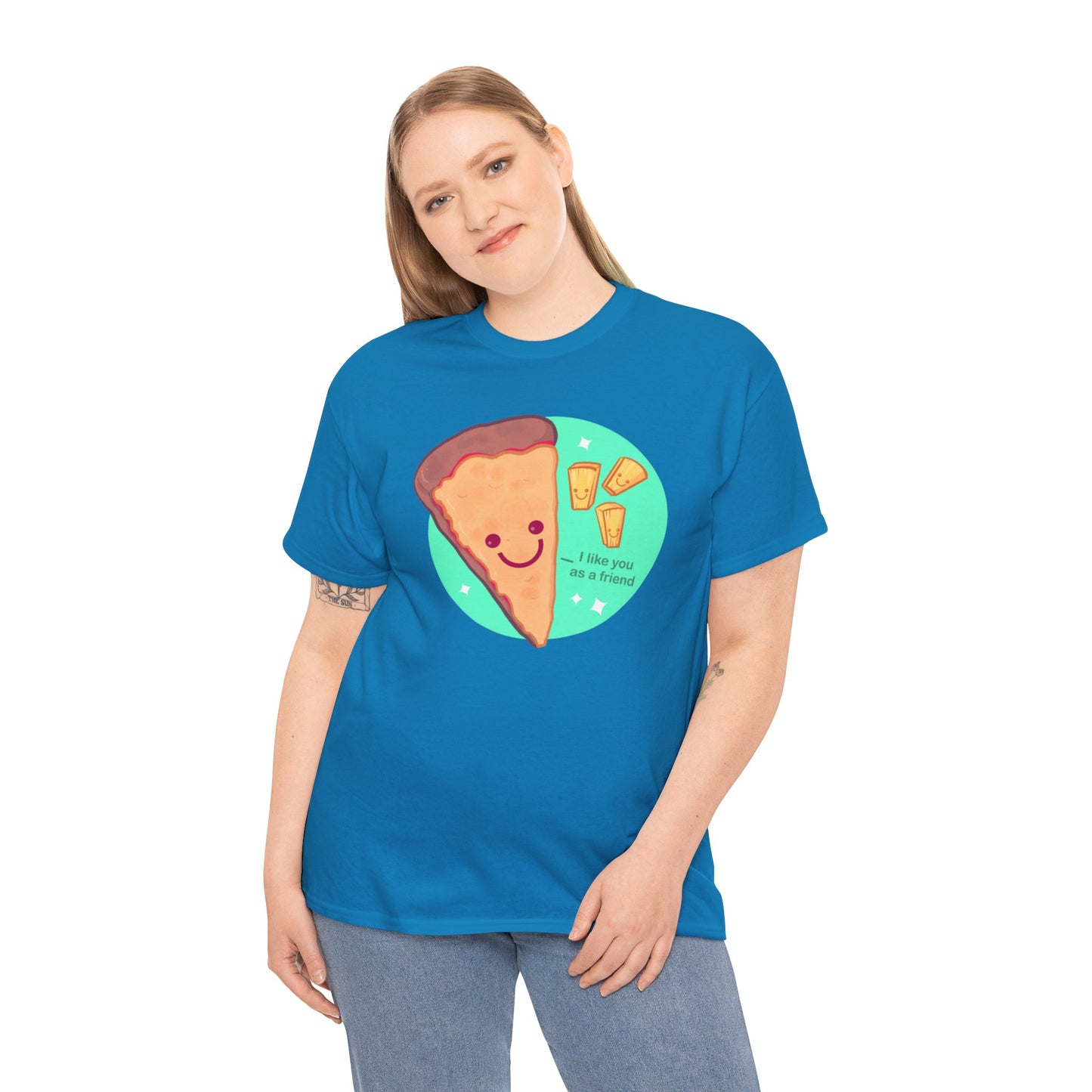 Just Friends Unisex Heavy Cotton Tee