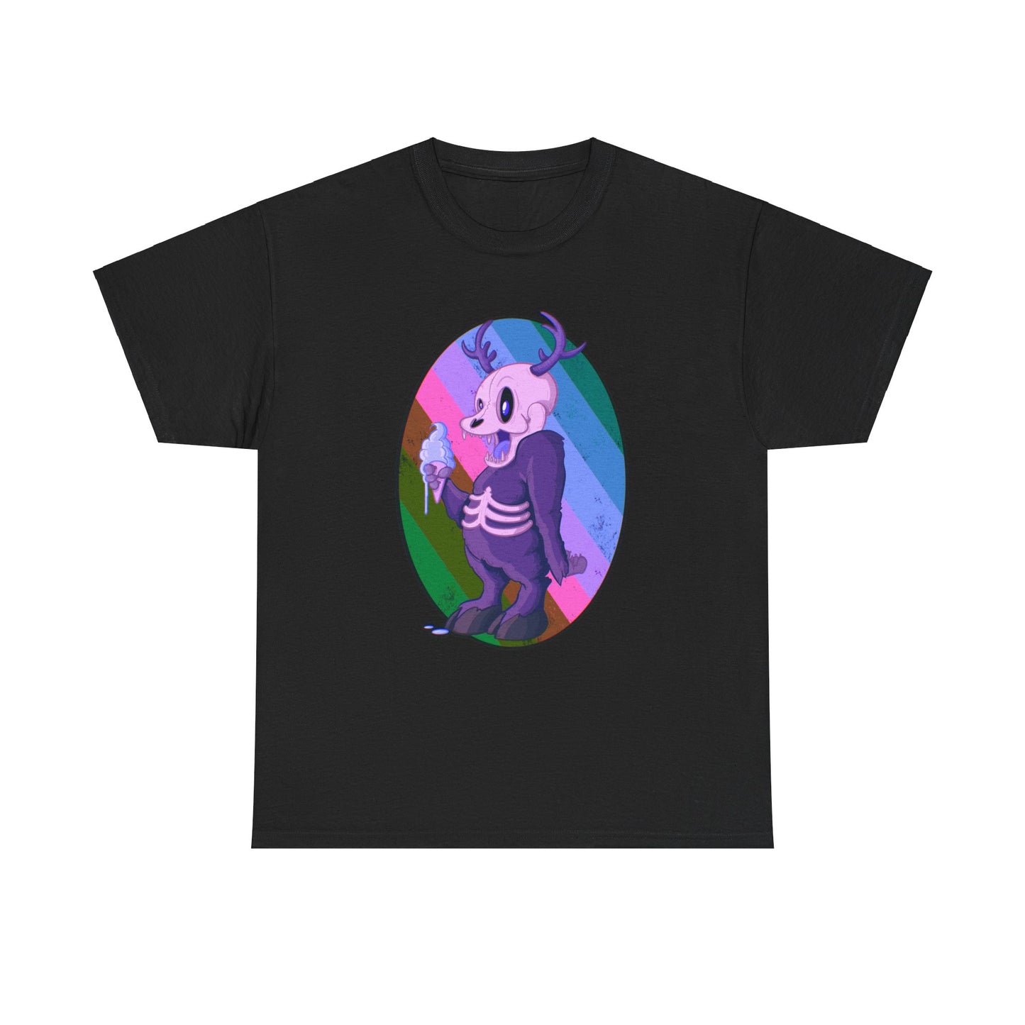 Monster Ice Cream Unisex Heavy Cotton Tee
