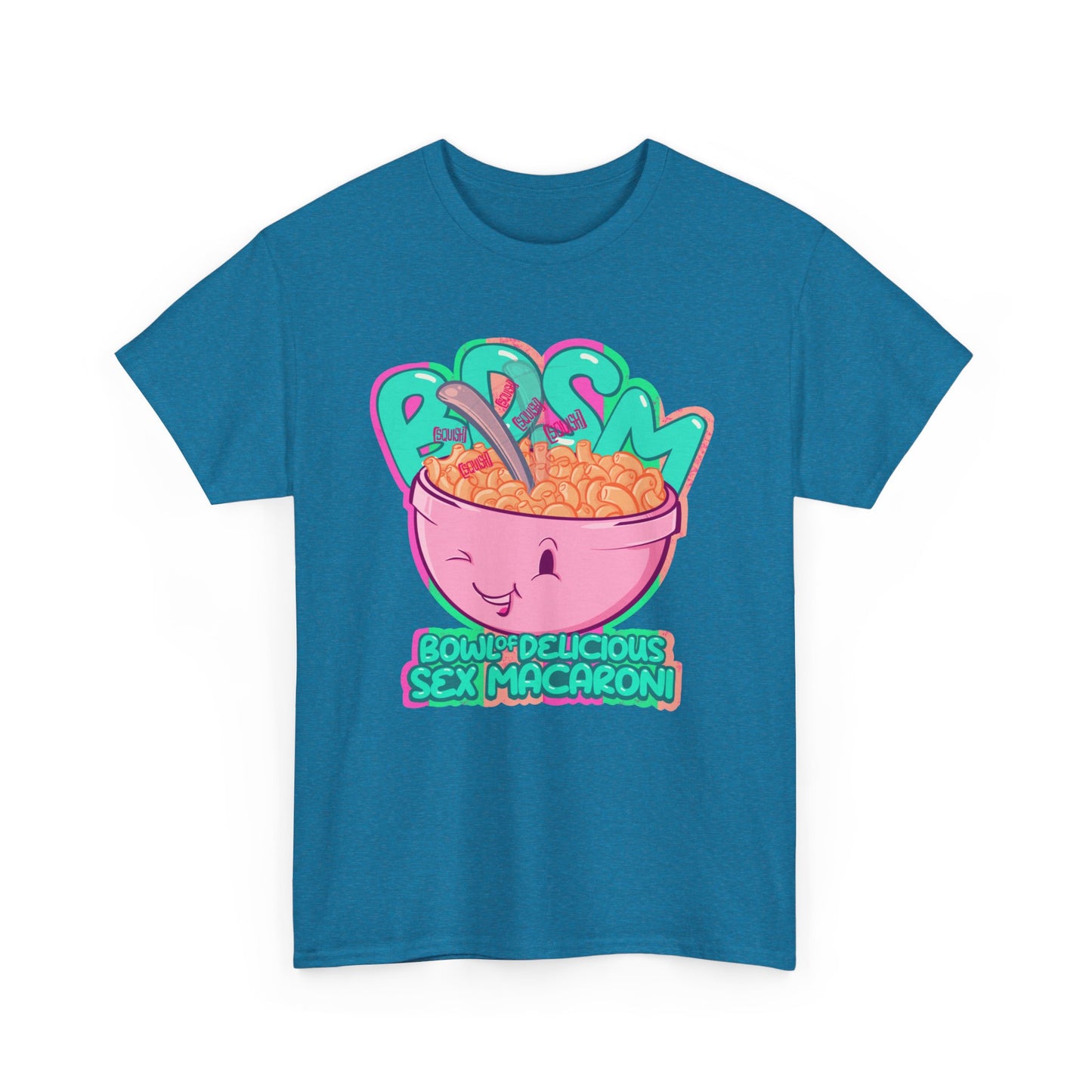 Bowl of Delicious Sex Macaroni Unisex Heavy Cotton Tee