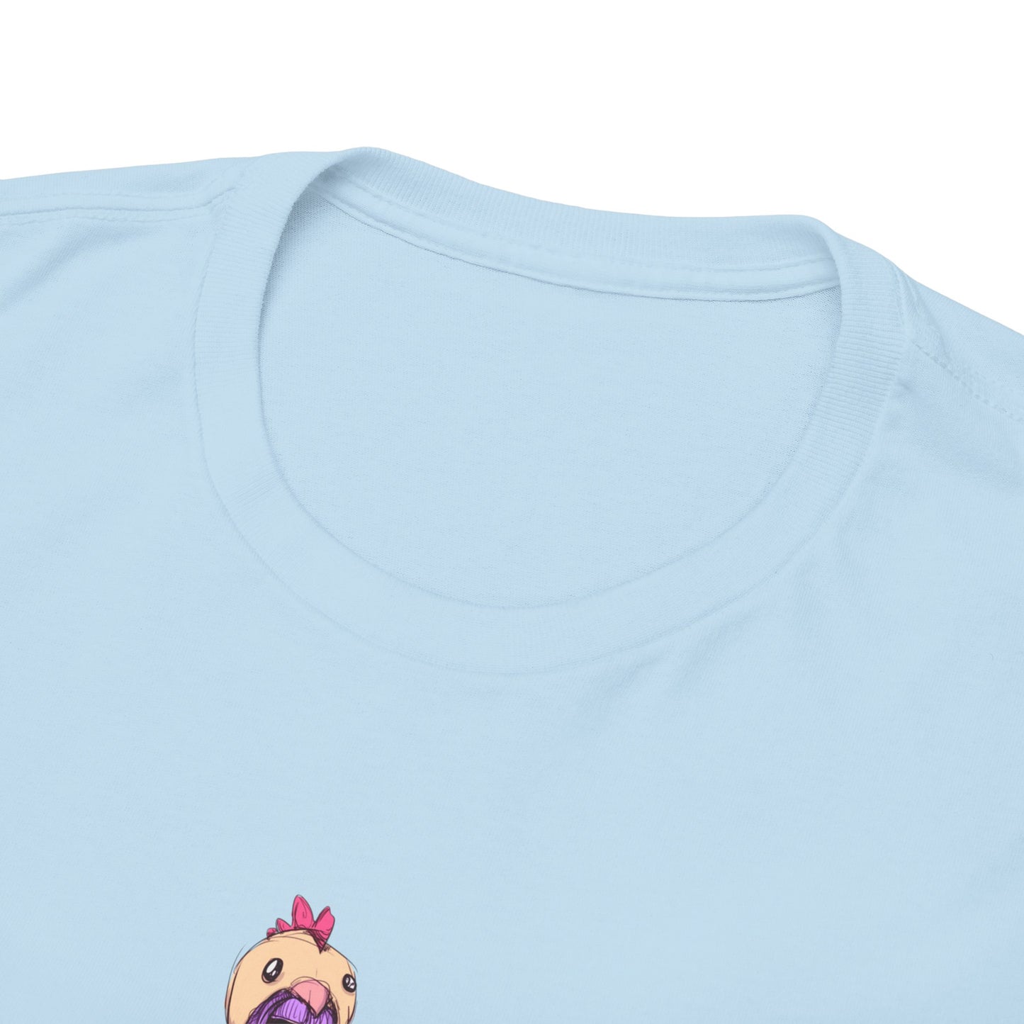 Chicken Nugget Rain Unisex Heavy Cotton Tee