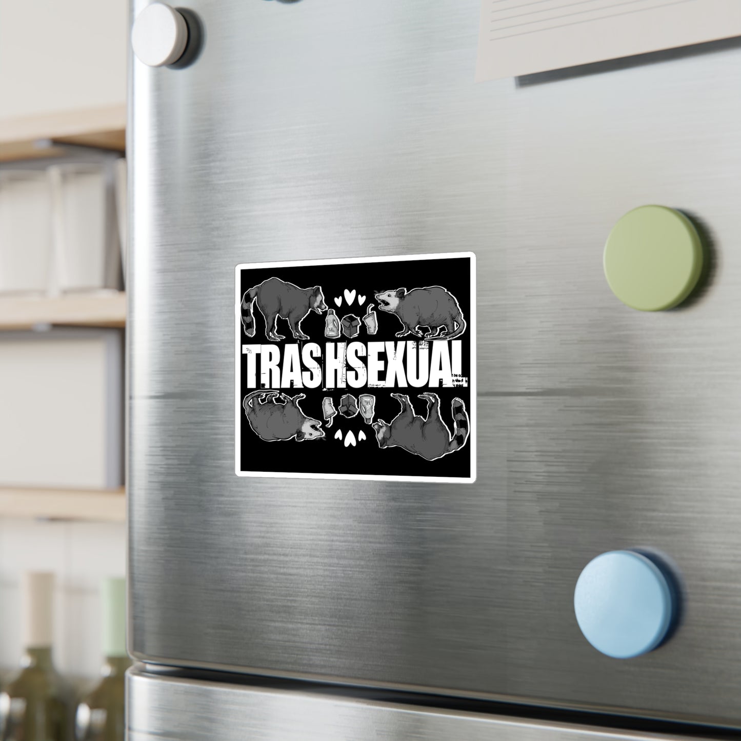 Trashsexual Kiss-Cut Vinyl Decal