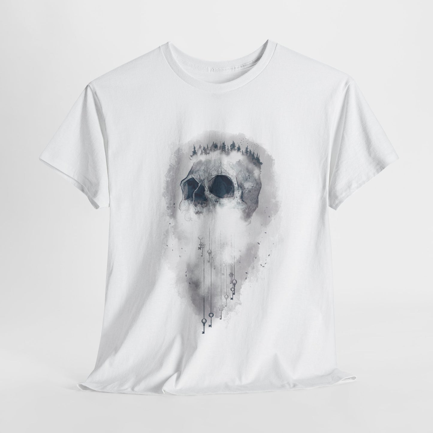 Elemental Skull Air Unisex Heavy Cotton Tee