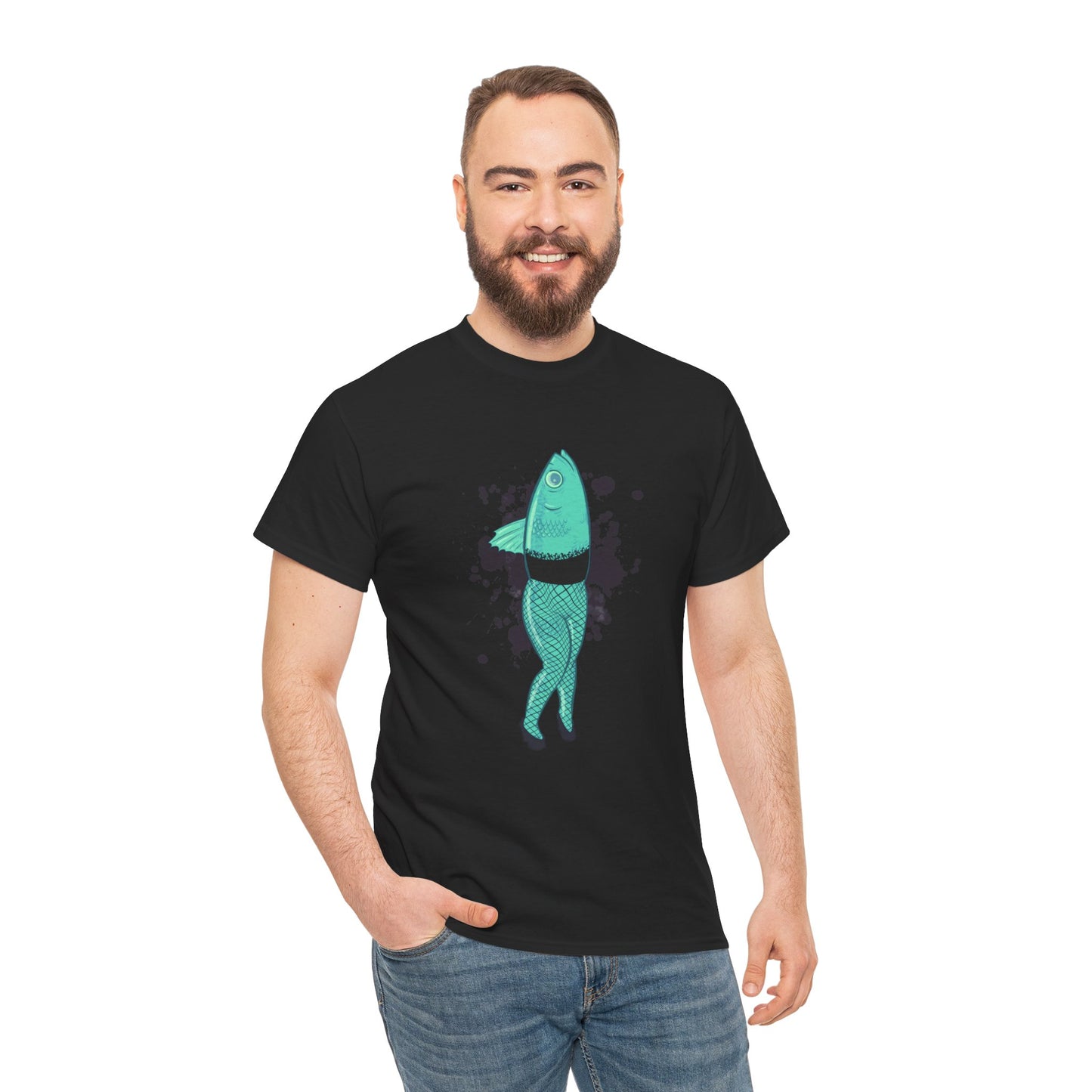 Fishnets Unisex Heavy Cotton Tee