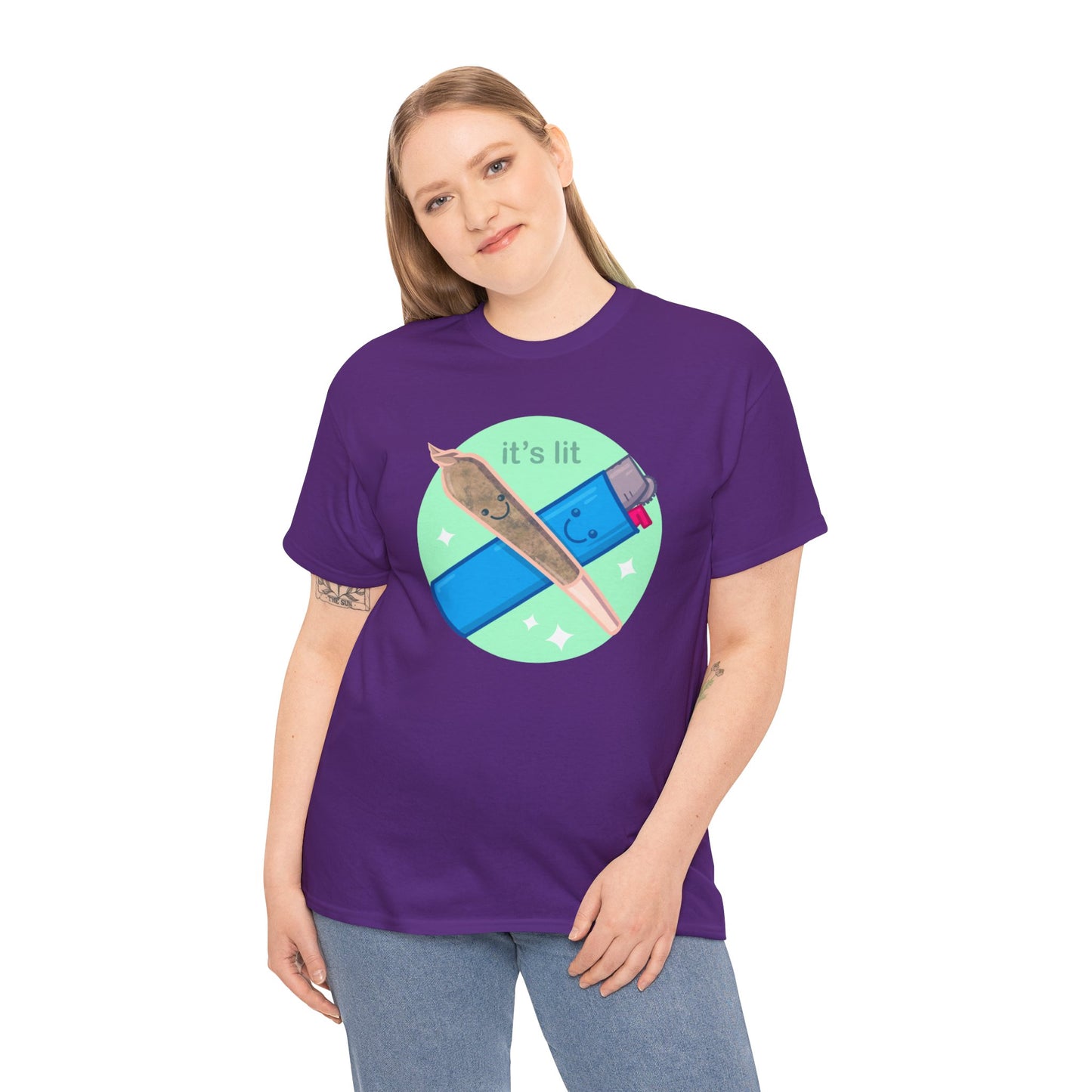 It's Lit Unisex Heavy Cotton Tee