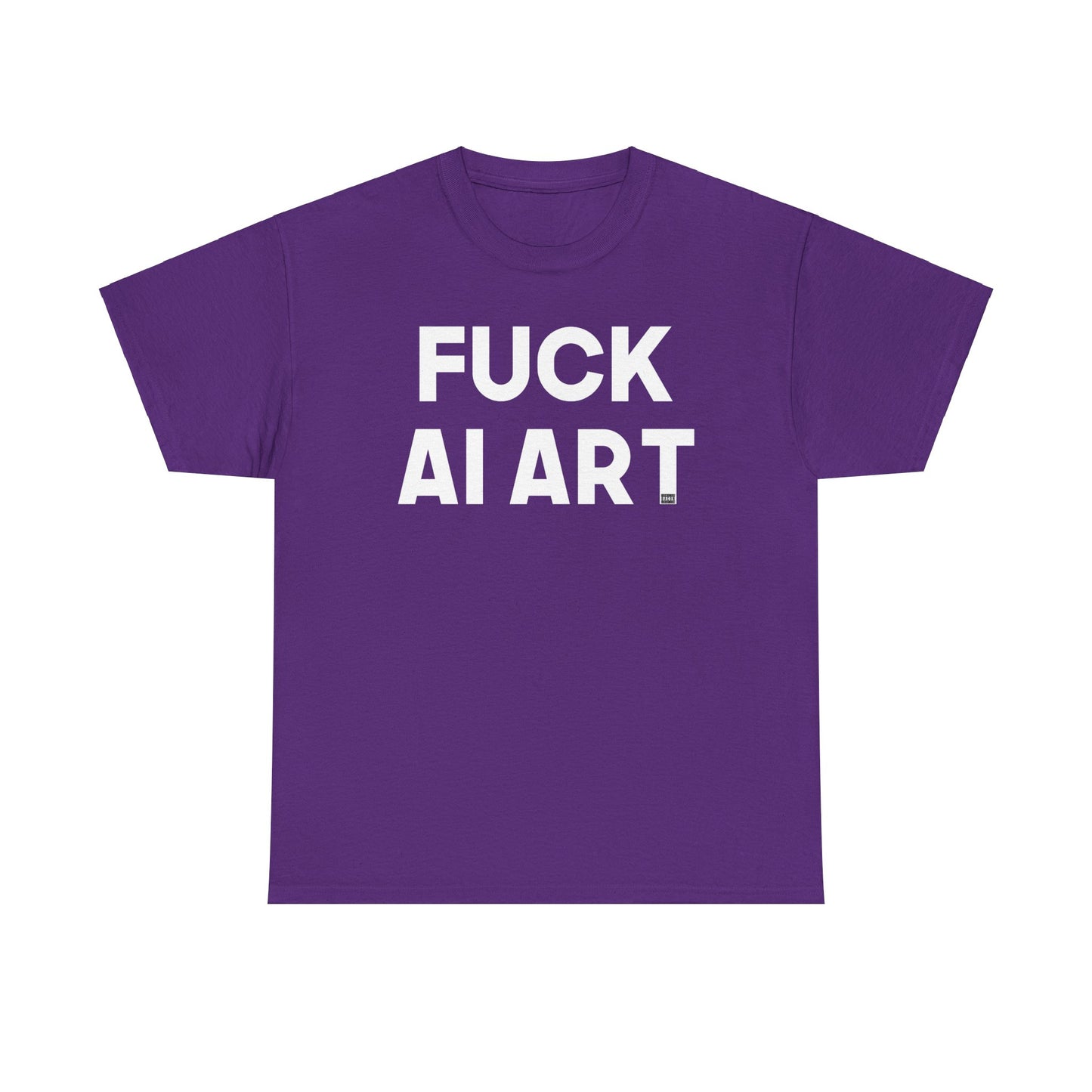 Fuck AI Art Unisex Heavy Cotton Tee
