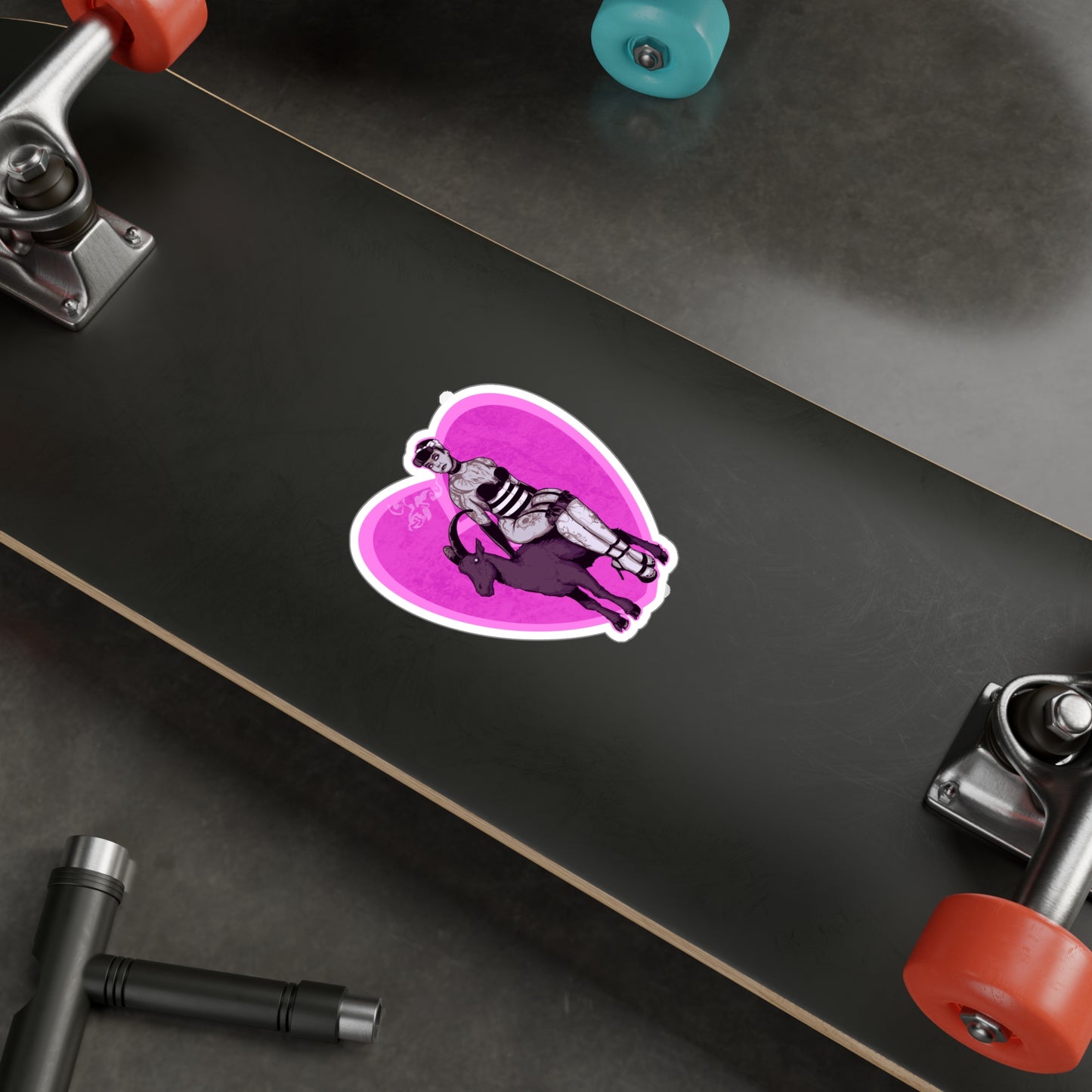 Goth Pinup Kiss-Cut Vinyl Decal