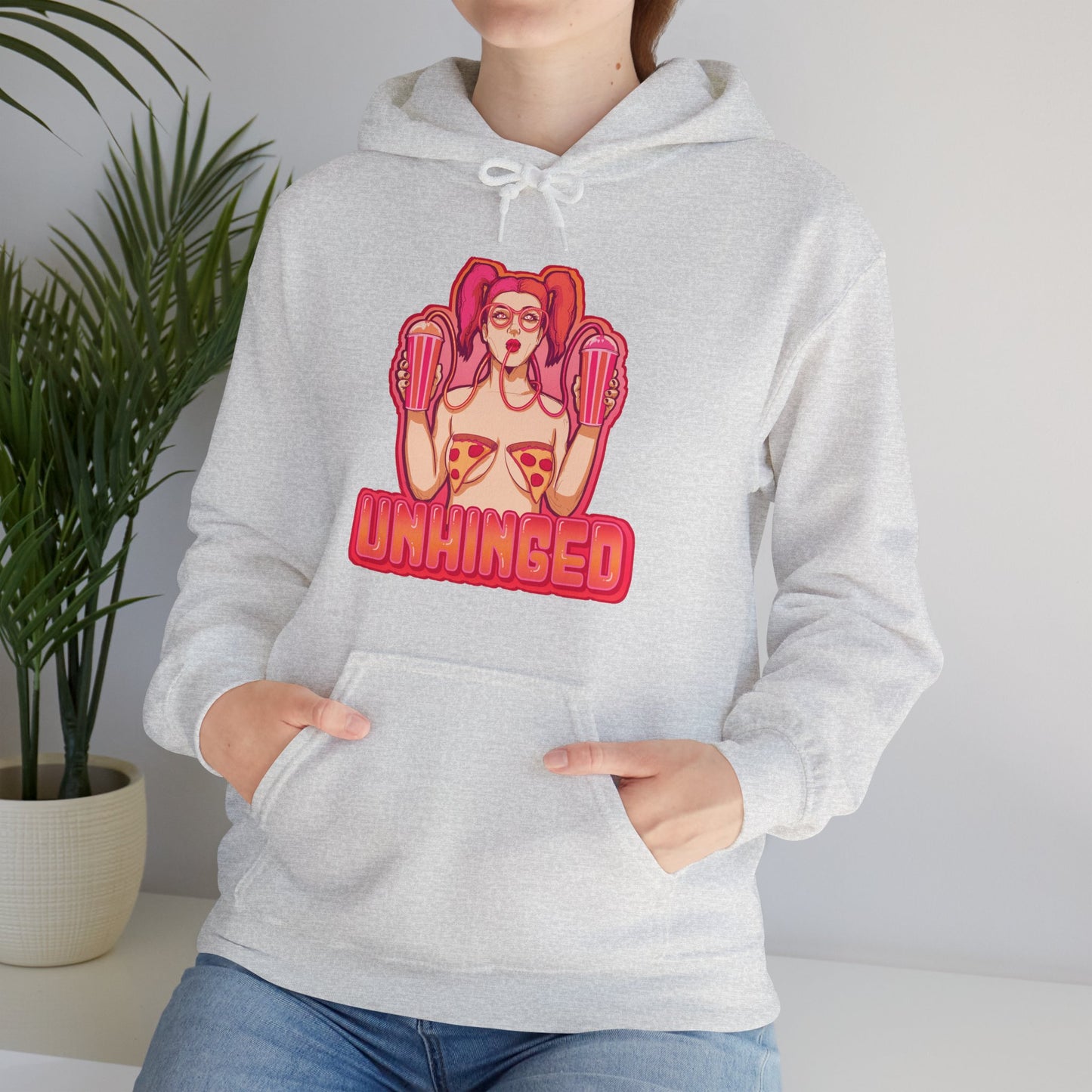 Unhinged Unisex Heavy Blend Hooded Sweatshirt