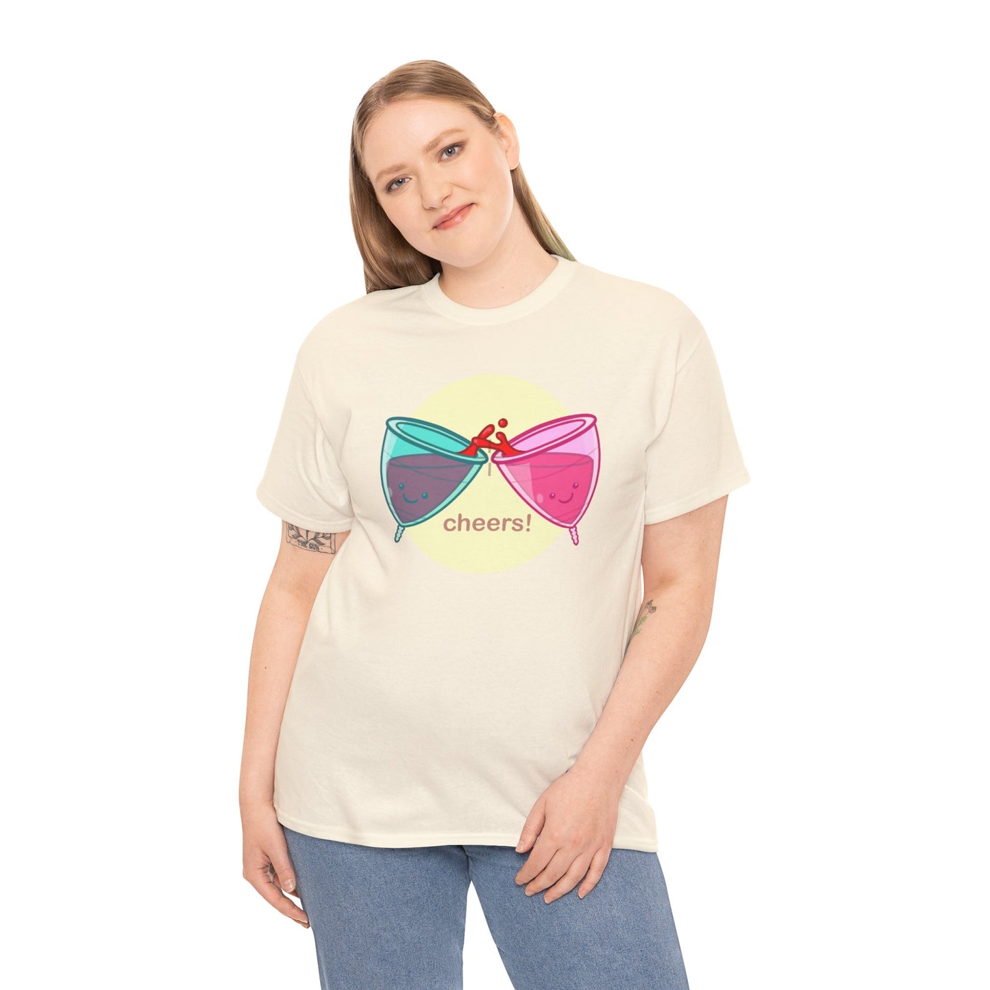 Cheers Unisex Heavy Cotton Tee