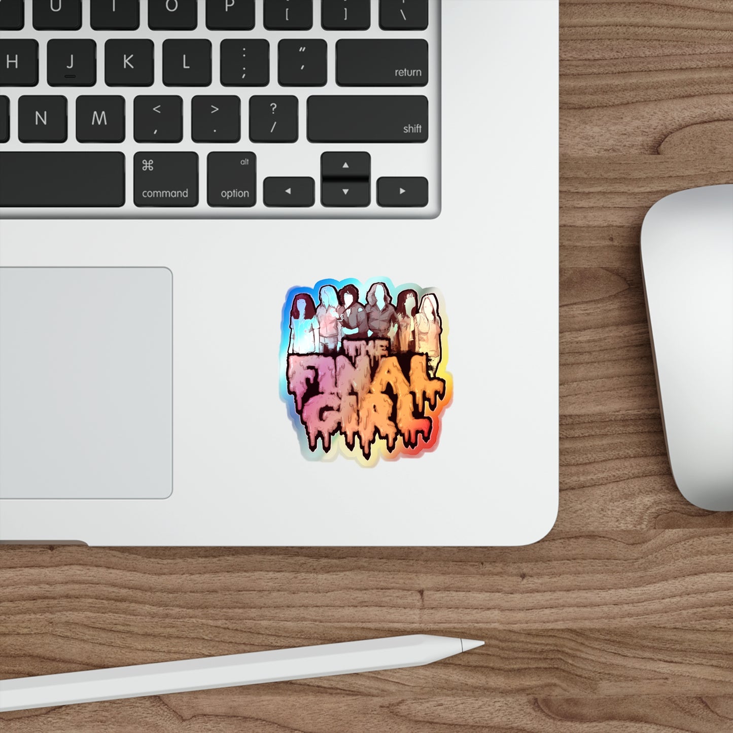 The Final Girl Holographic Die-cut Stickers
