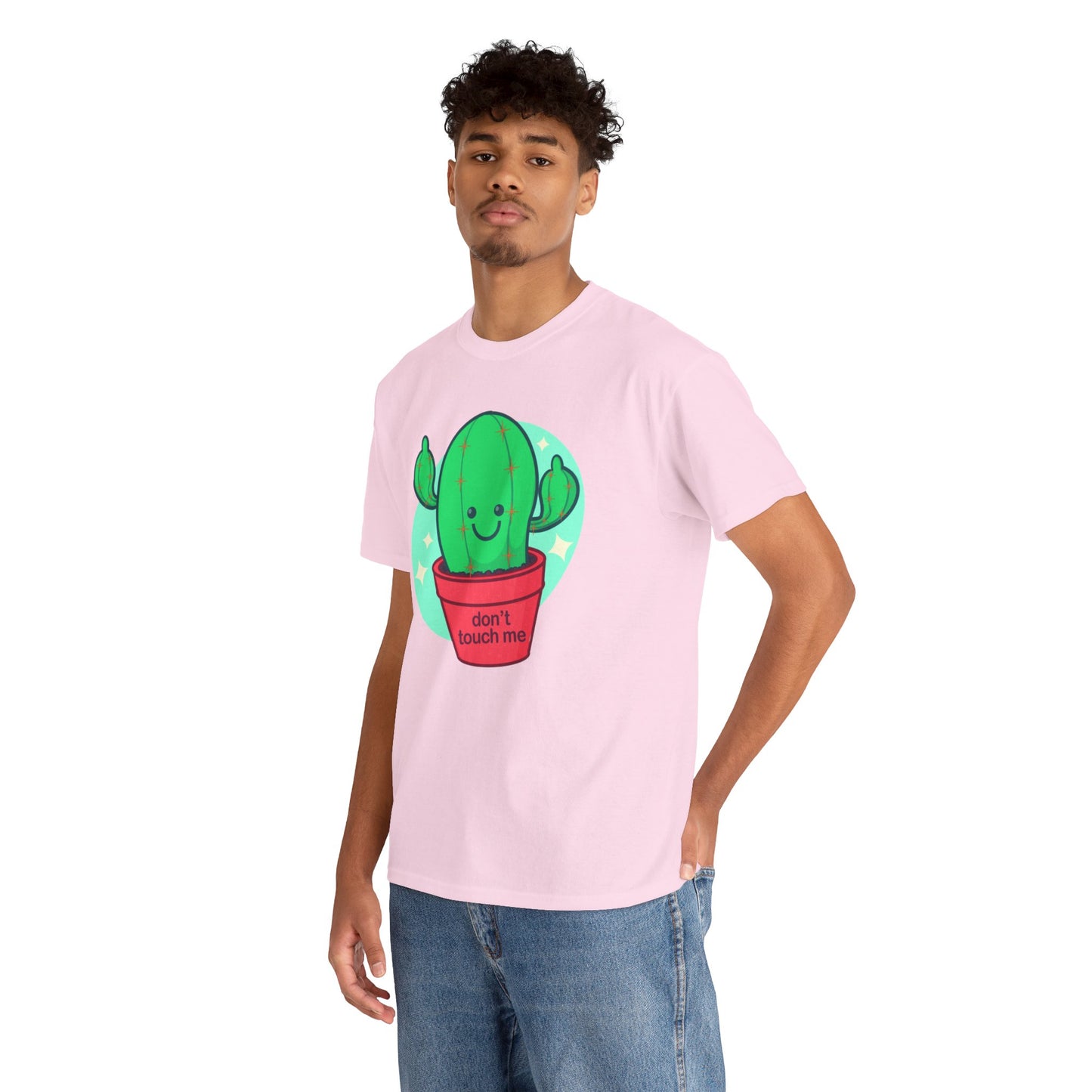 Don't Touch Me Unisex Heavy Cotton Tee