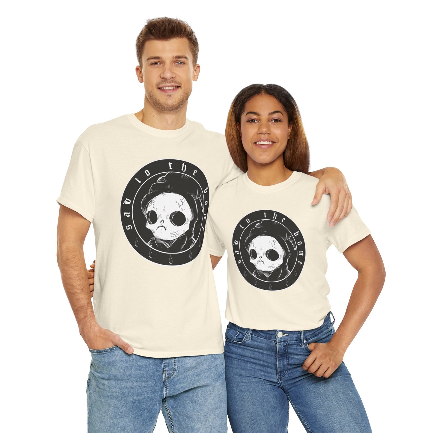 Sad To The Bone Unisex Heavy Cotton Tee