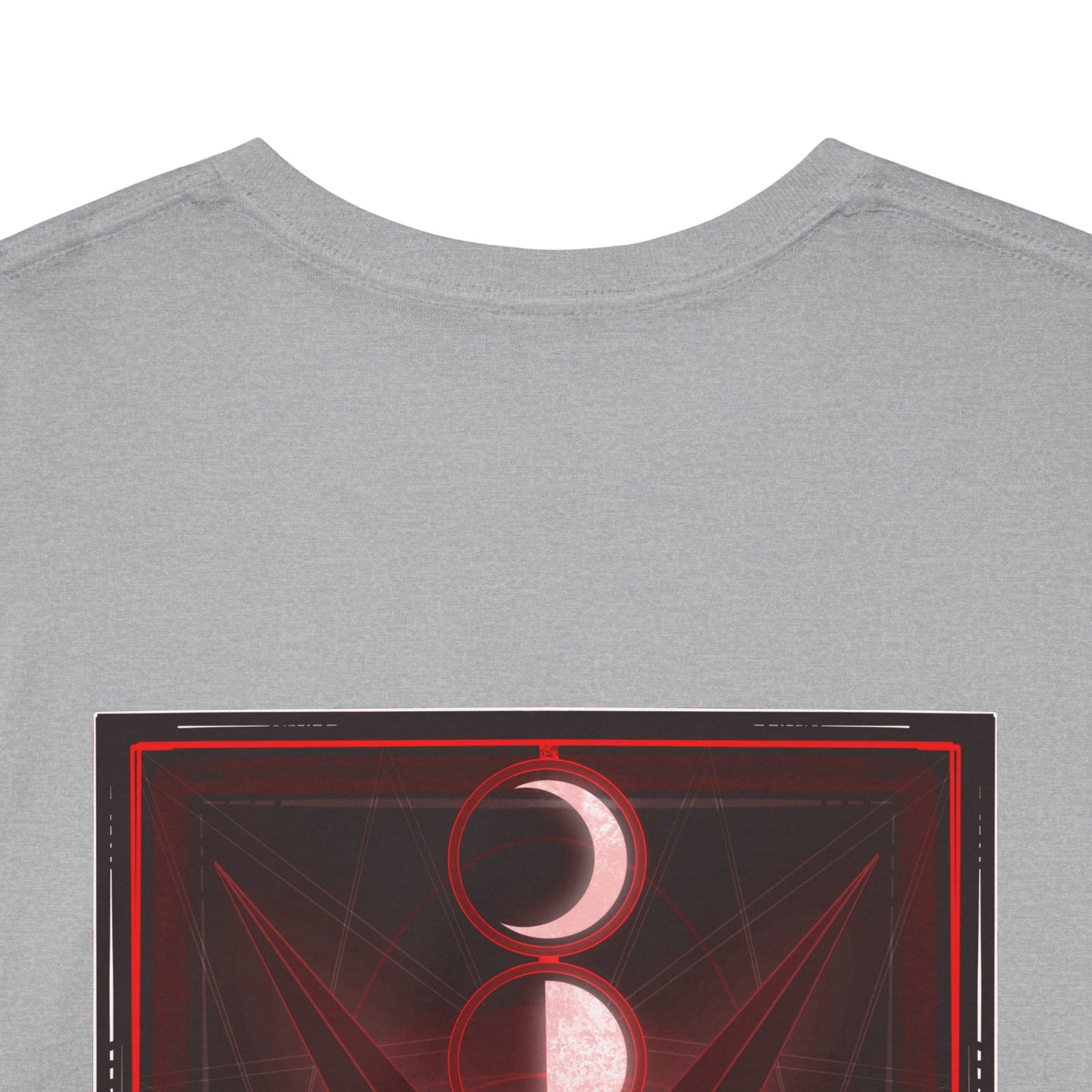 The Wendigo Tarot (Front & Back Print) Unisex Heavy Cotton Tee