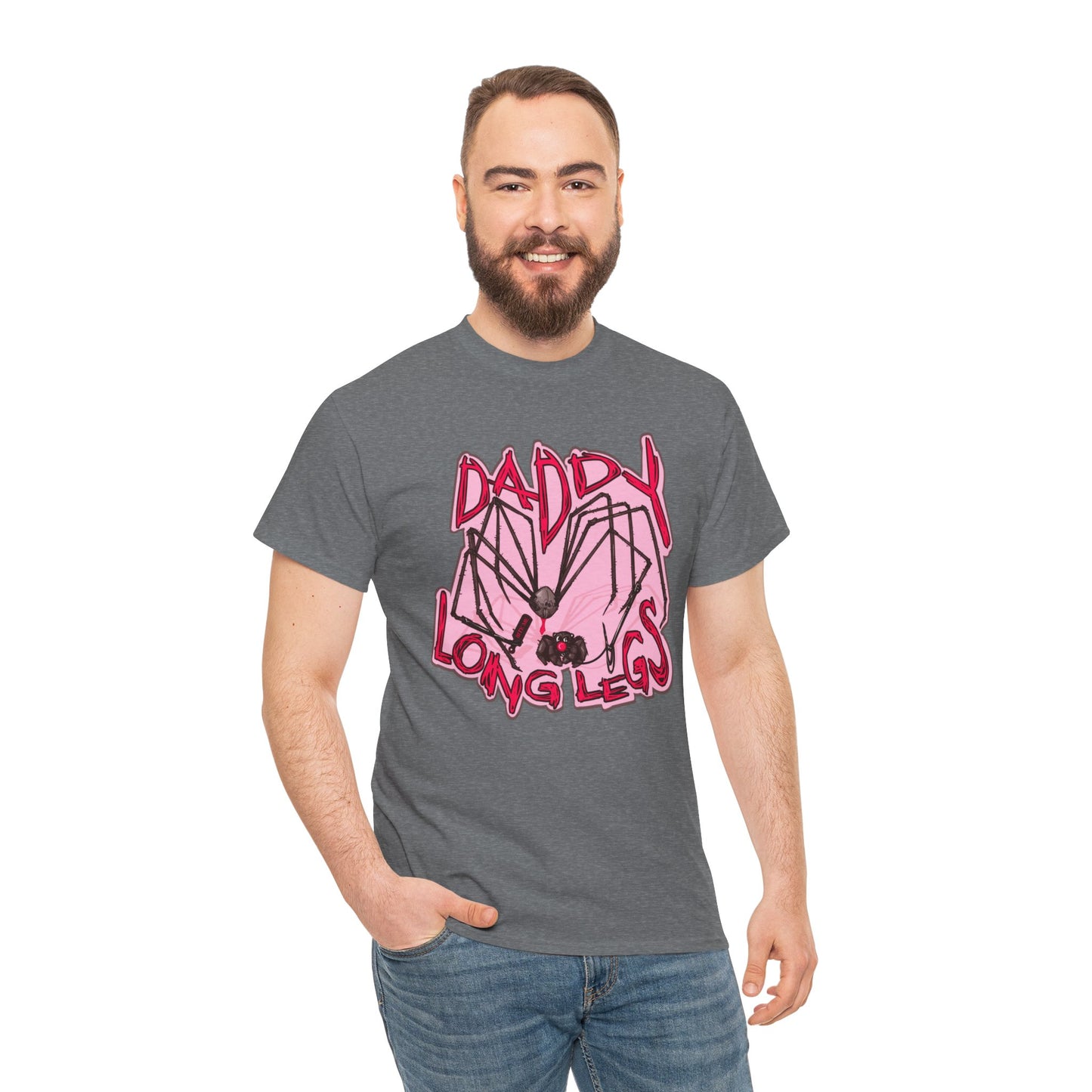 Daddy Long Legs Unisex Heavy Cotton Tee