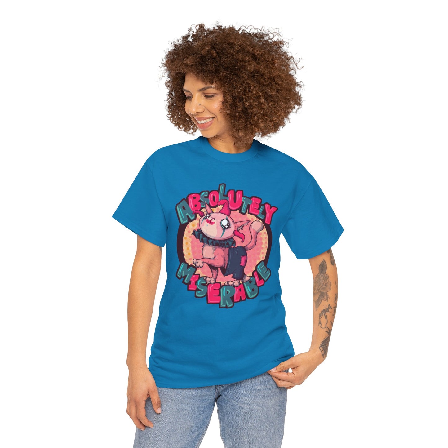Absolutely Miserable Unisex Heavy Cotton Tee