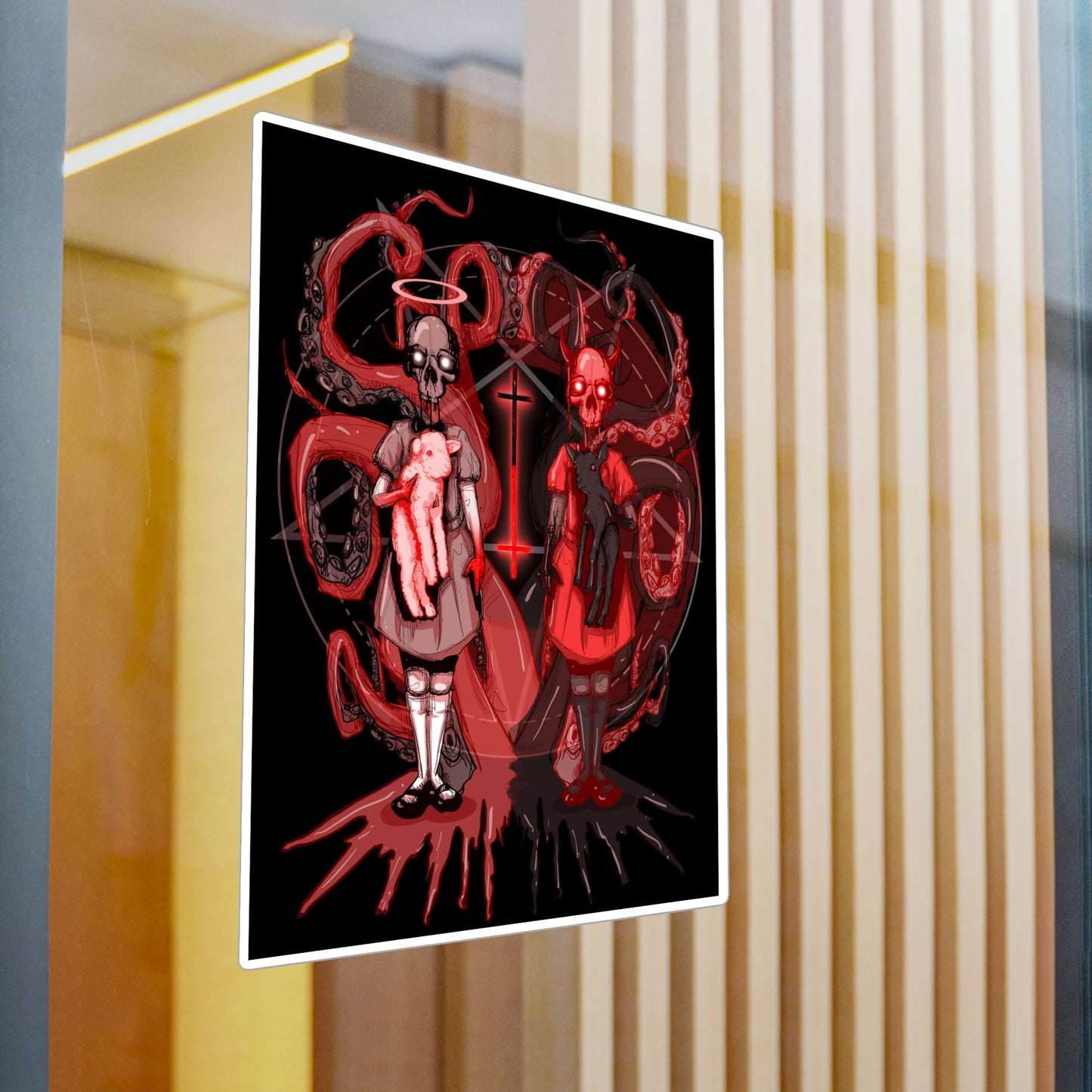 The Twins Kiss-Cut Vinyl Decal