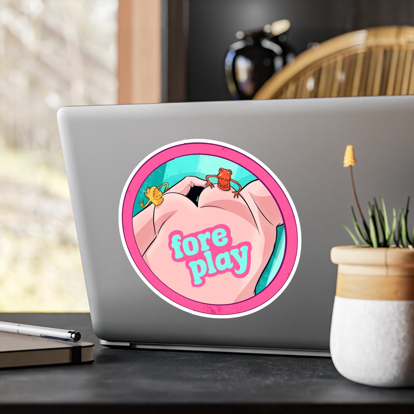Foreplay 2 Kiss-Cut Vinyl Decal