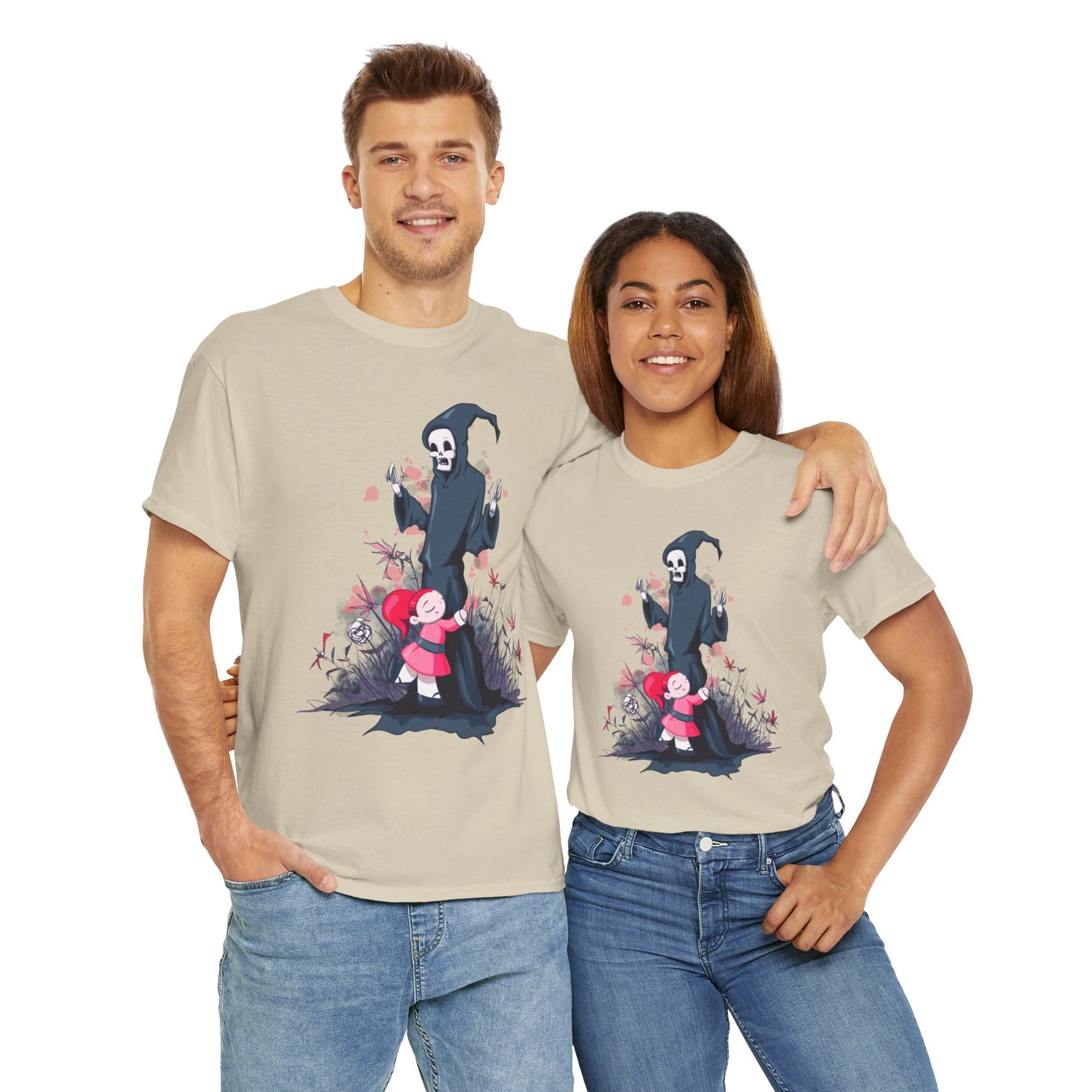 Reaper Hug Unisex Heavy Cotton Tee