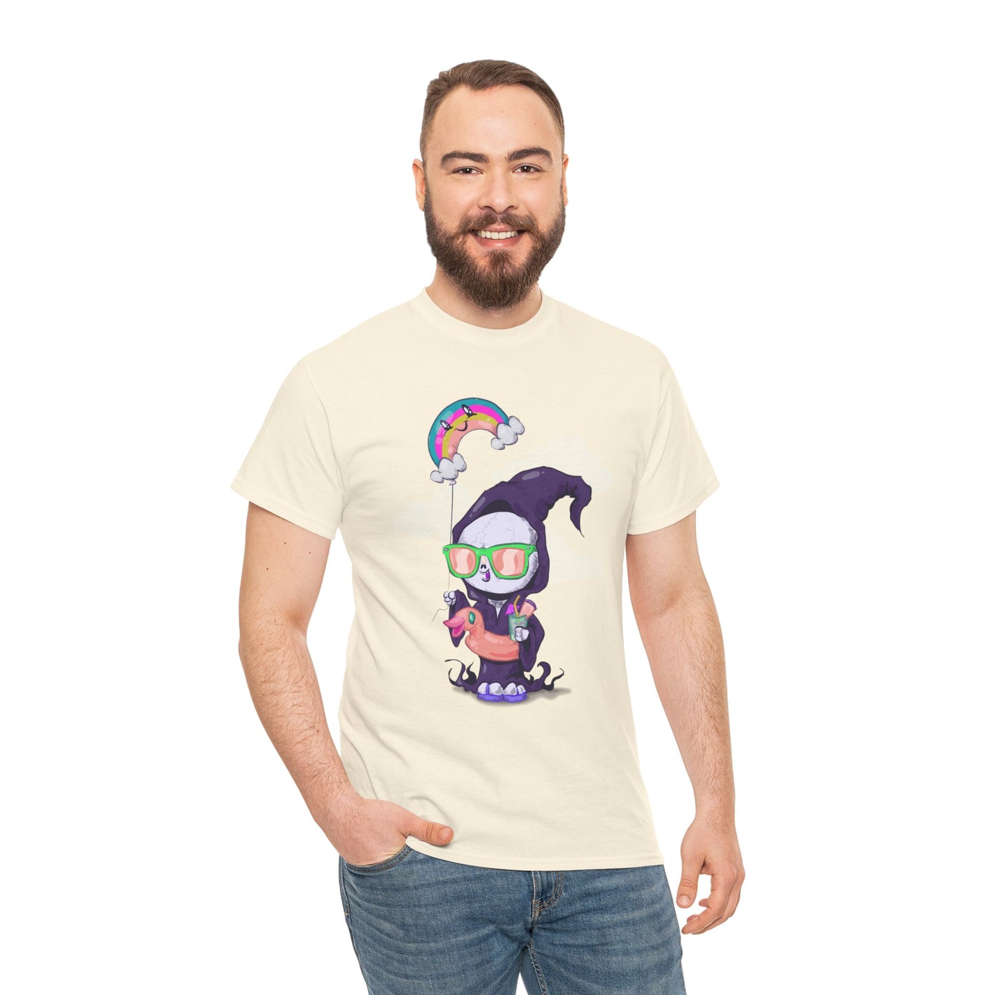 Death On Vacation Unisex Heavy Cotton Tee