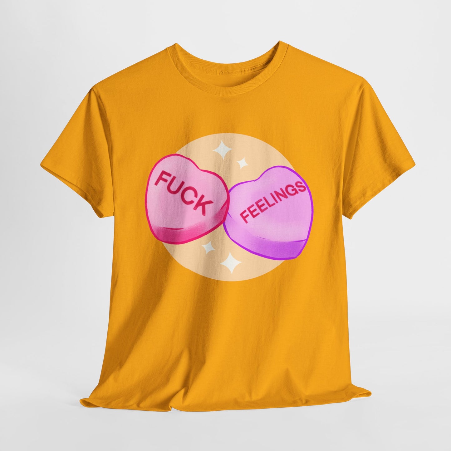 Fuck Feelings Unisex Heavy Cotton Tee