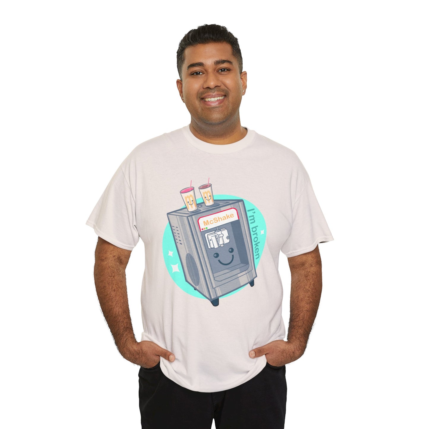 Shake Machine Unisex Heavy Cotton Tee