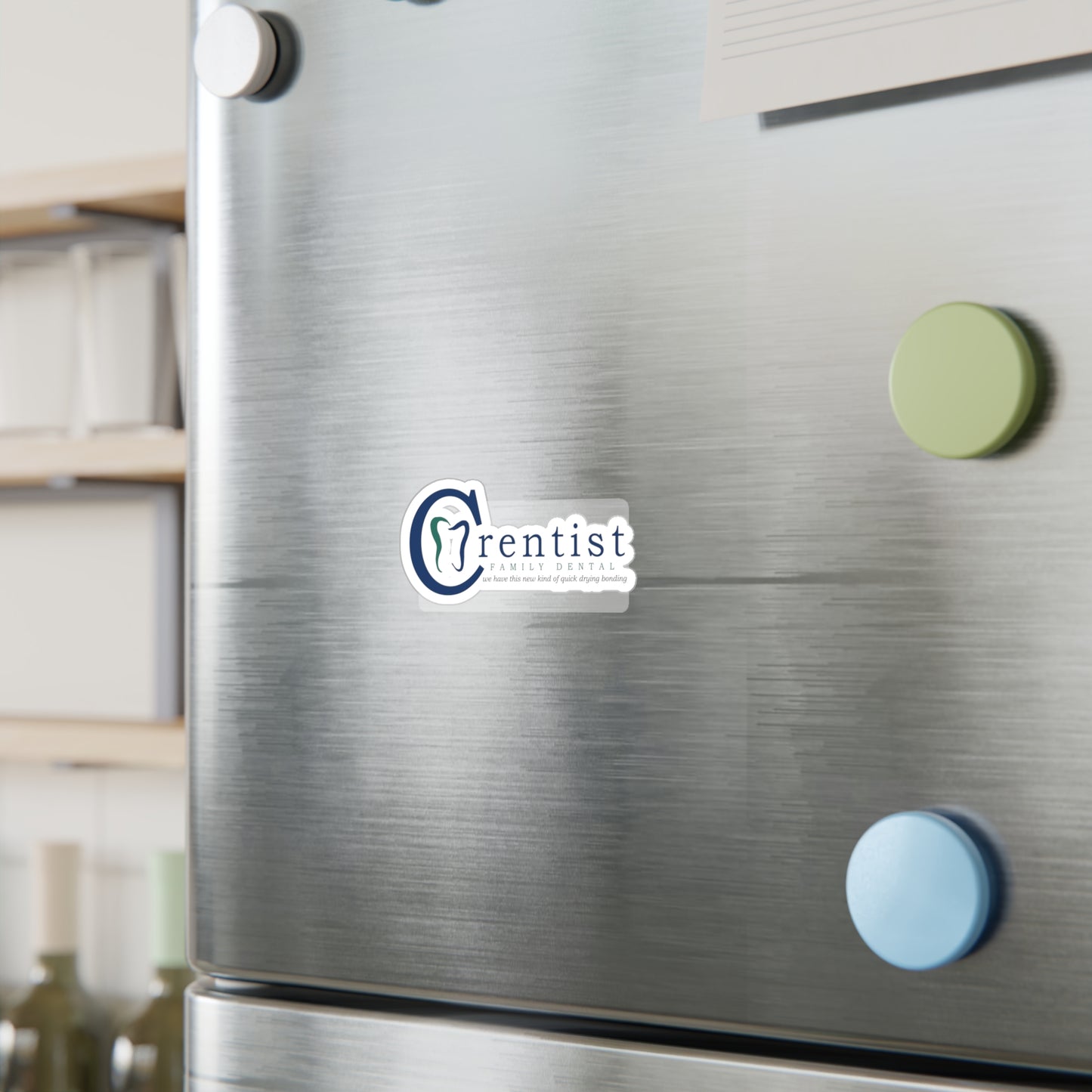 Crentist Family Dental Kiss-Cut Vinyl Decal