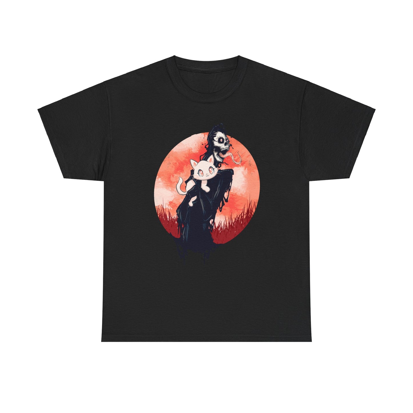Cat Person Unisex Heavy Cotton Tee