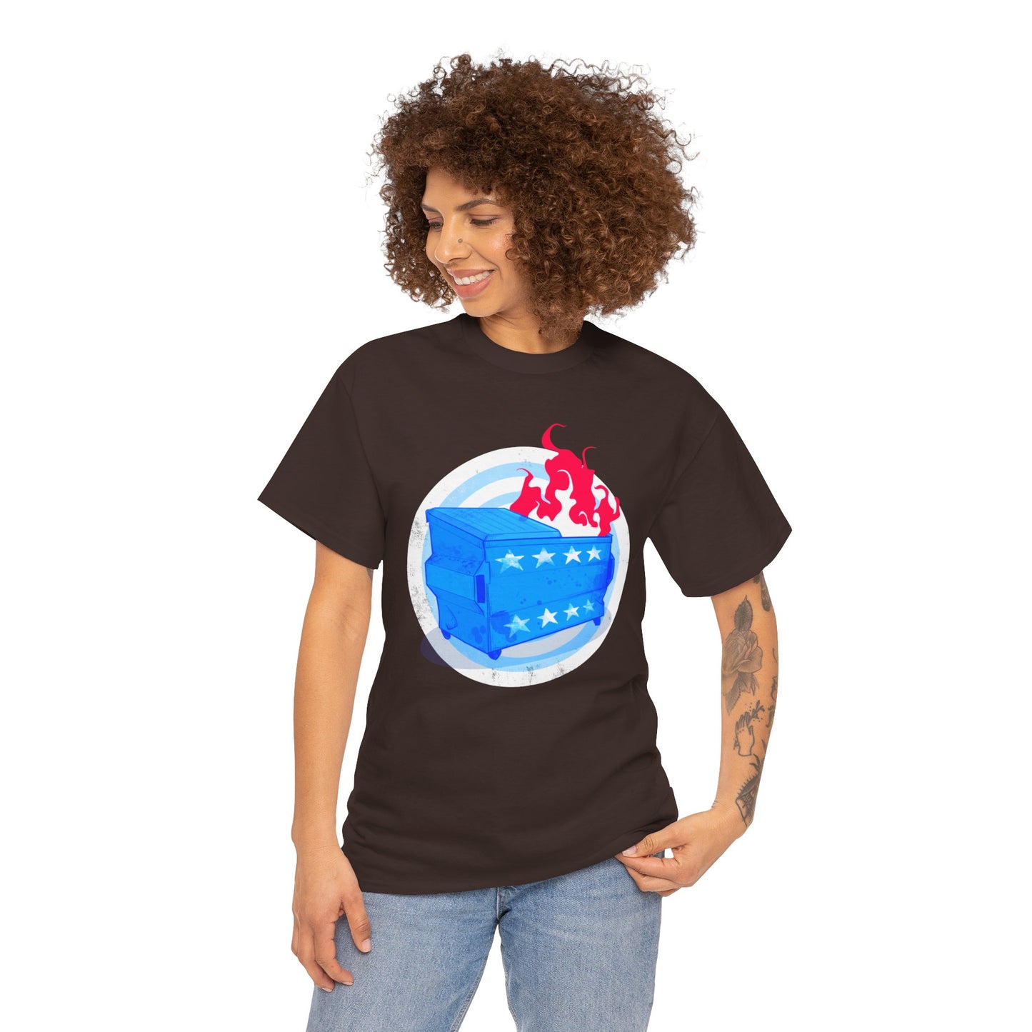 American Dumpster Firre Unisex Heavy Cotton Tee