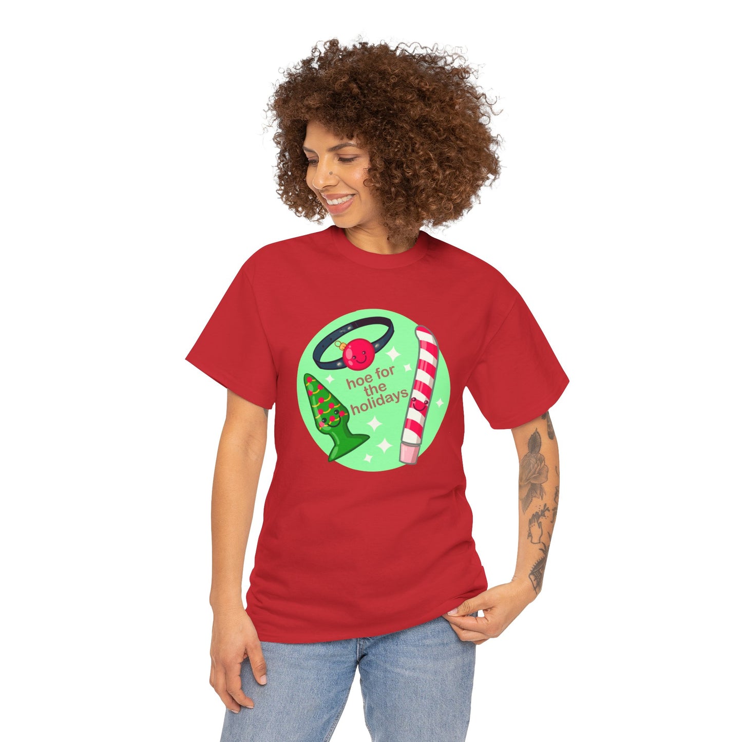 Hoe For The Holidays Unisex Heavy Cotton Tee