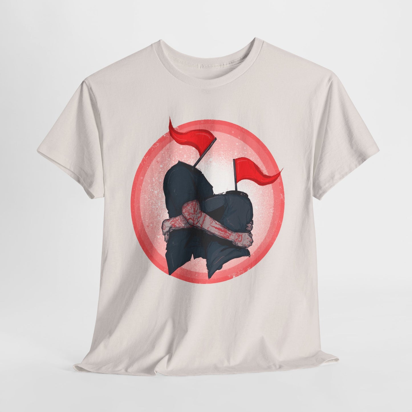 Red Flags Unisex Heavy Cotton Tee