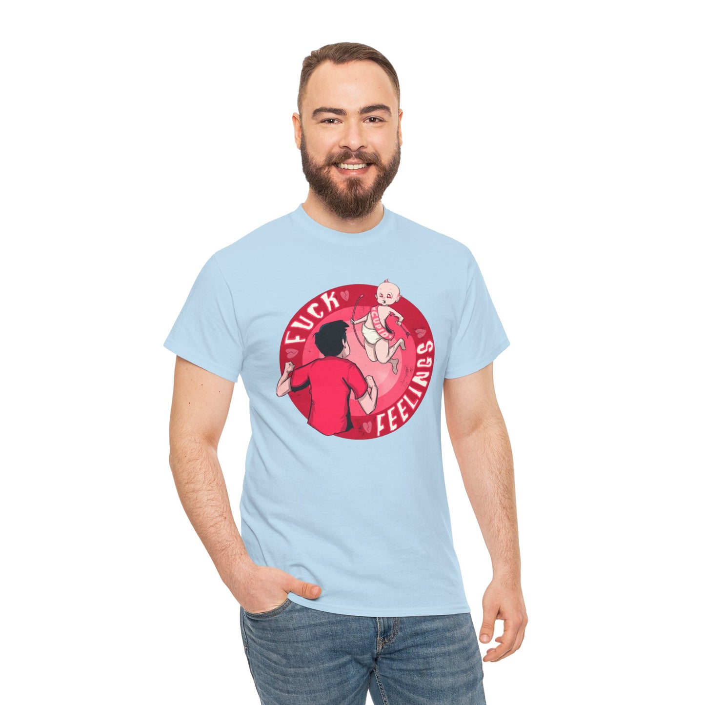 F Feelings Unisex Heavy Cotton Tee