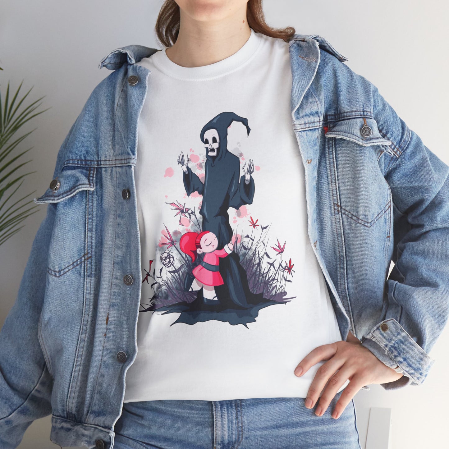 Reaper Hug Unisex Heavy Cotton Tee