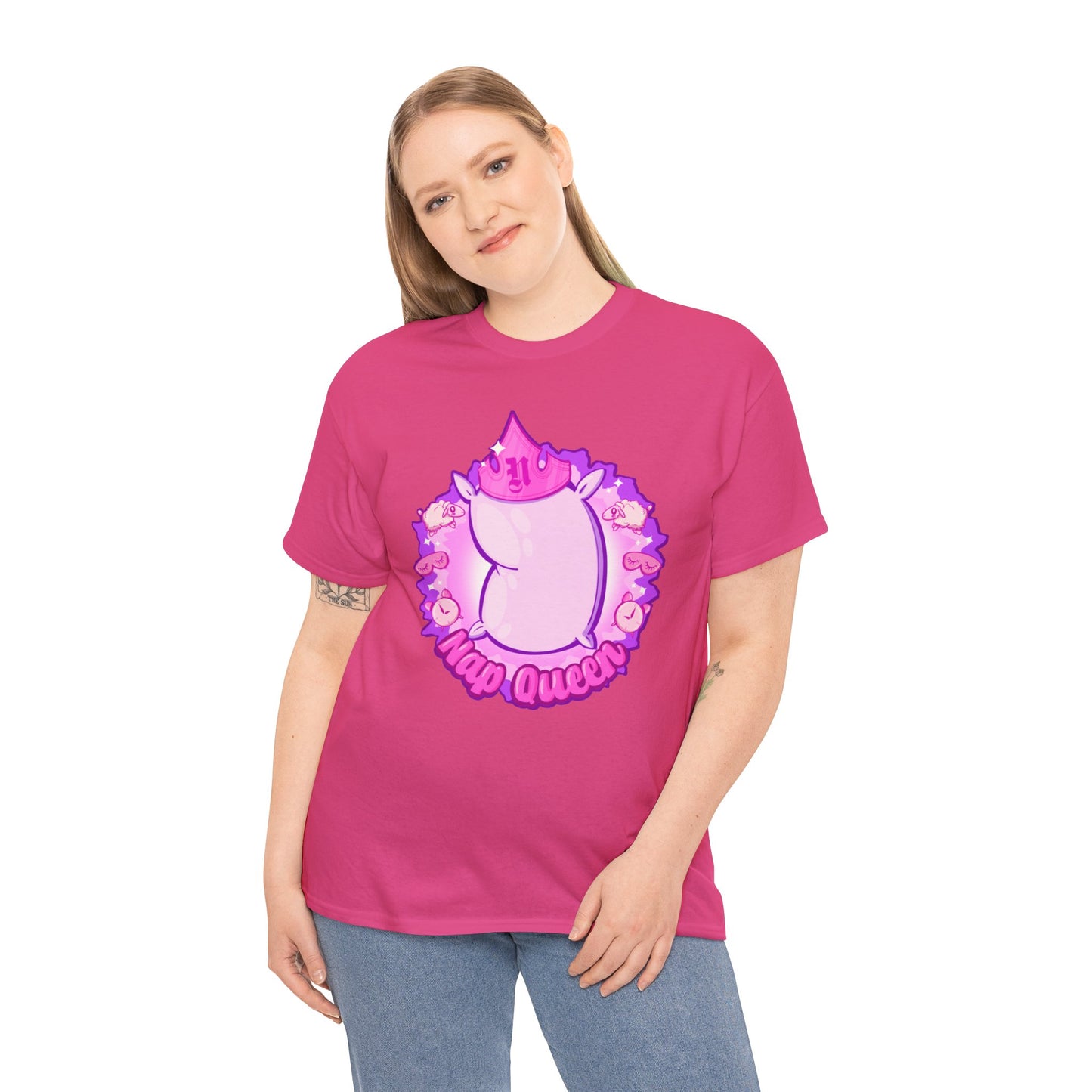 Nap Queen Unisex Heavy Cotton Tee