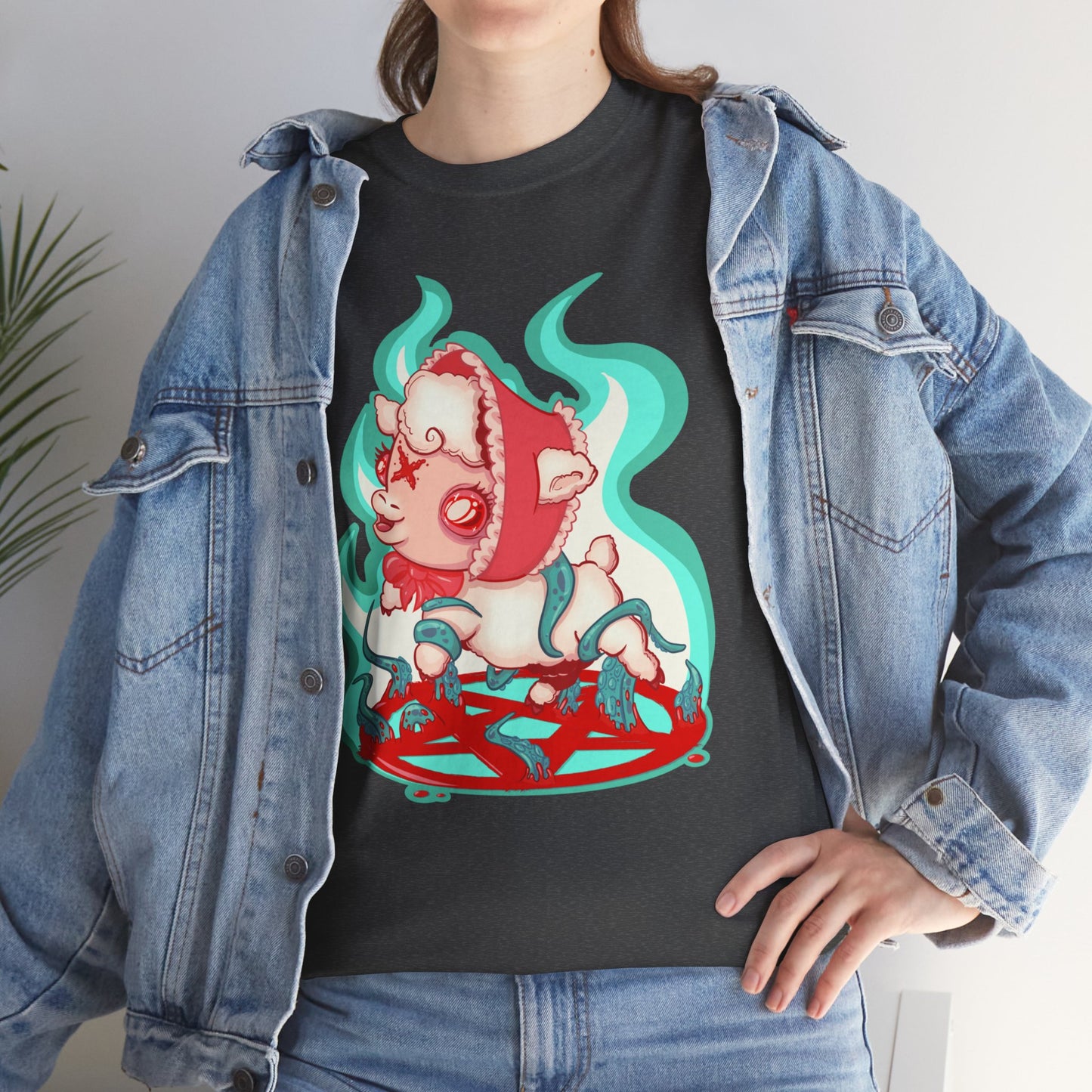 Sacrificial Lamb Unisex Heavy Cotton Tee
