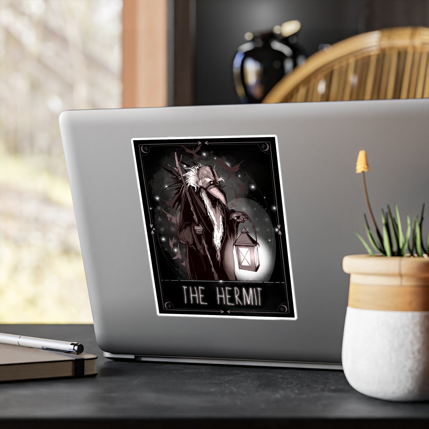 The Hermit Kiss-Cut Vinyl Decal