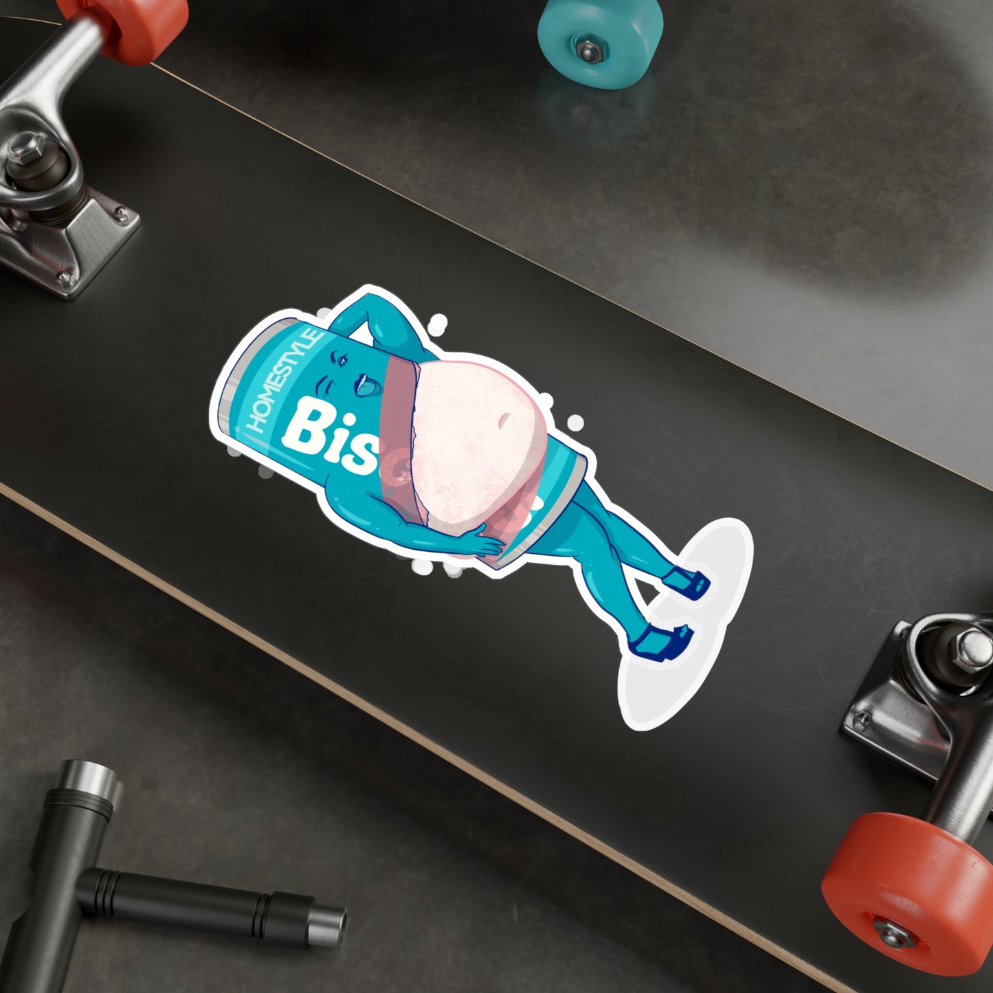 Busted Biscuits Kiss-Cut Vinyl Decal