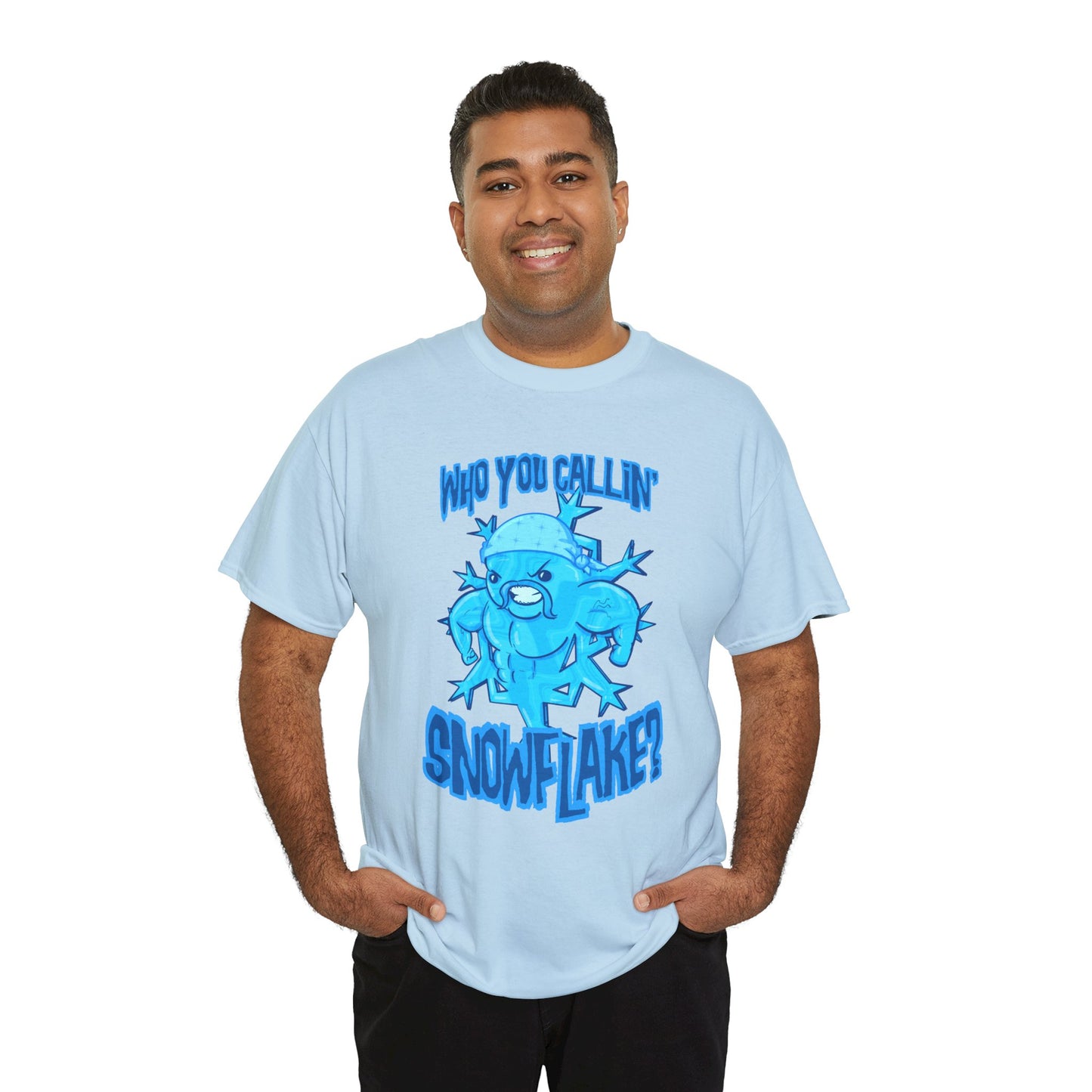 Tough Snowflake Unisex Heavy Cotton Tee