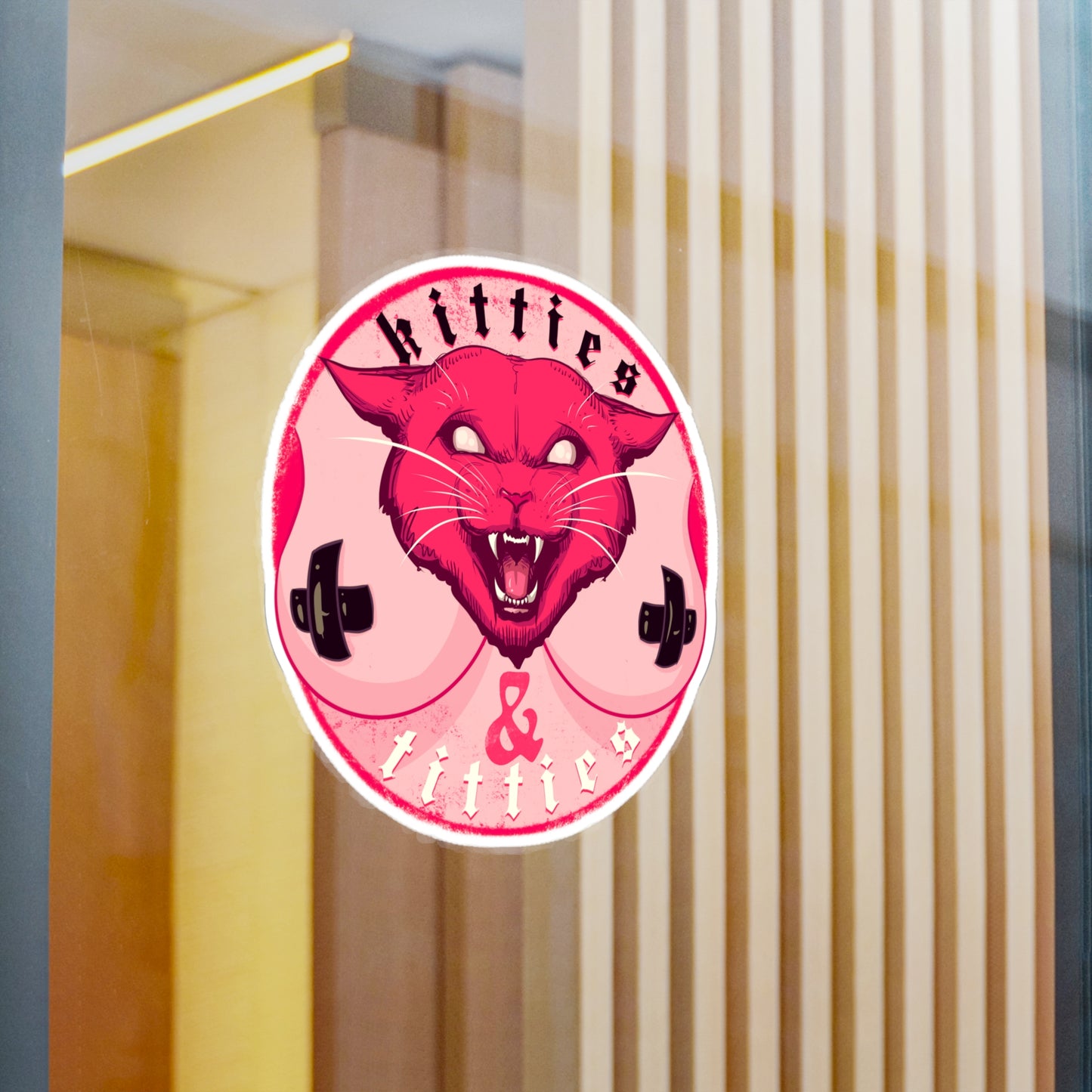 Kitties & Titties II Kiss-Cut Vinyl Decal