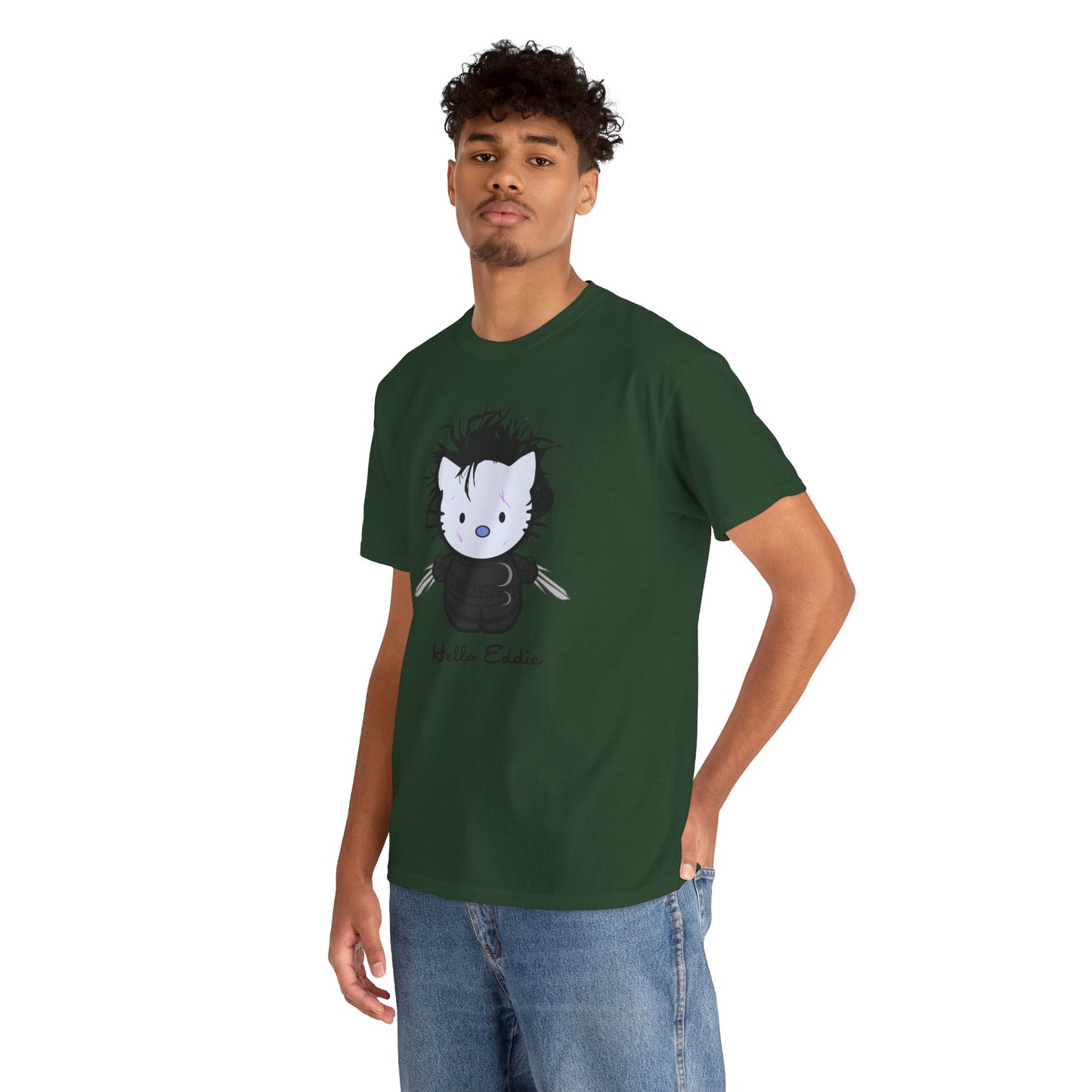 Hello Eddie Unisex Heavy Cotton Patreon Tee
