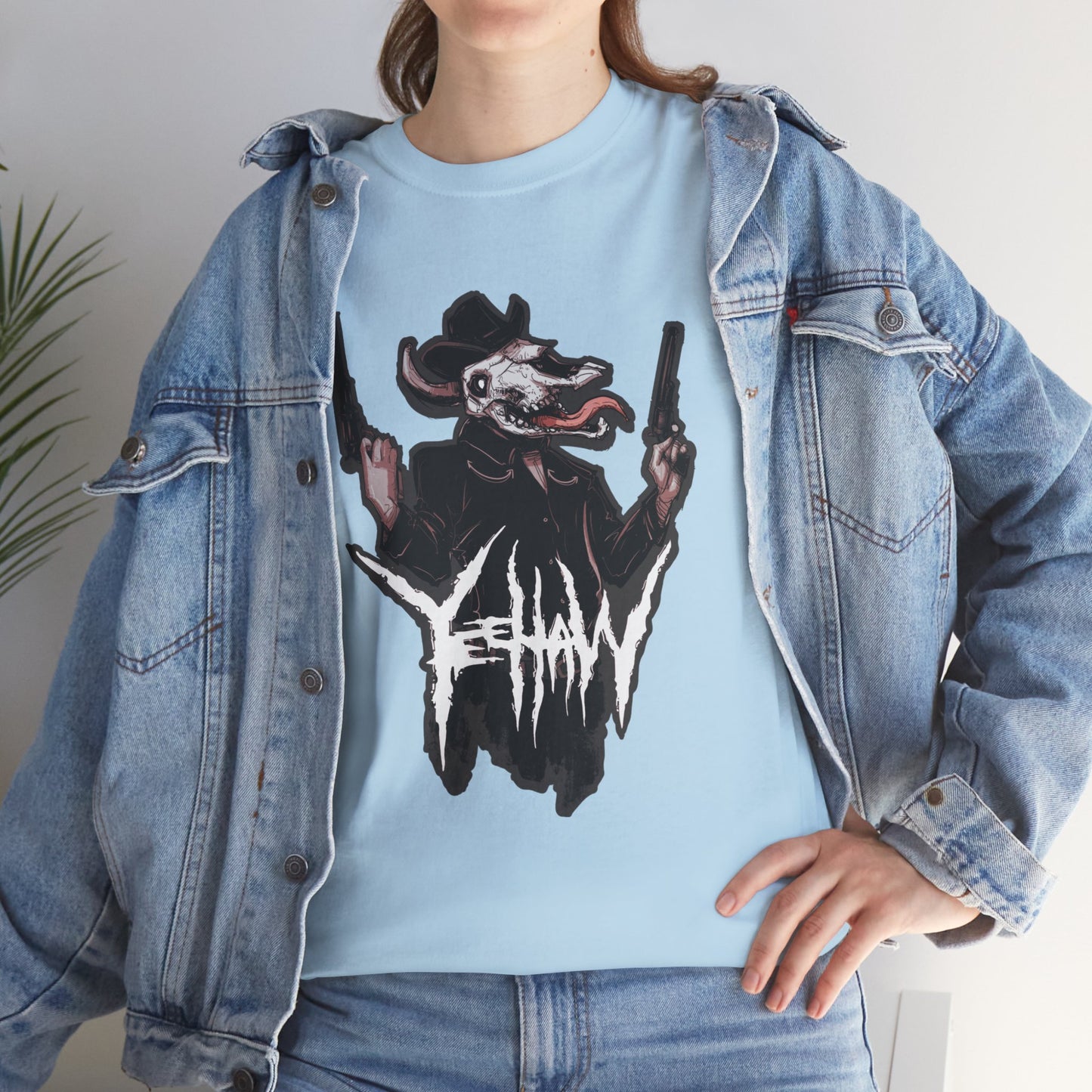 Cowboy Metal Unisex Heavy Cotton Tee