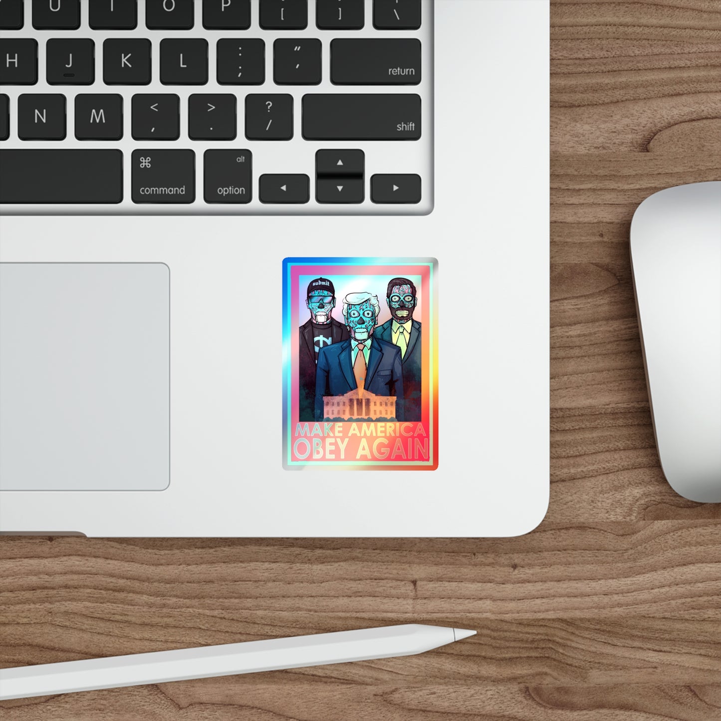 MAOA Holographic Die-cut Stickers