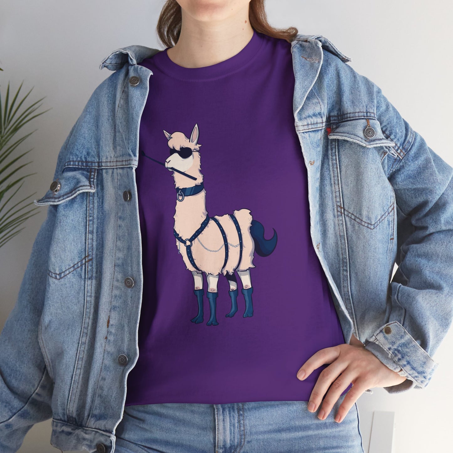 Party Llama Unisex Heavy Cotton Tee