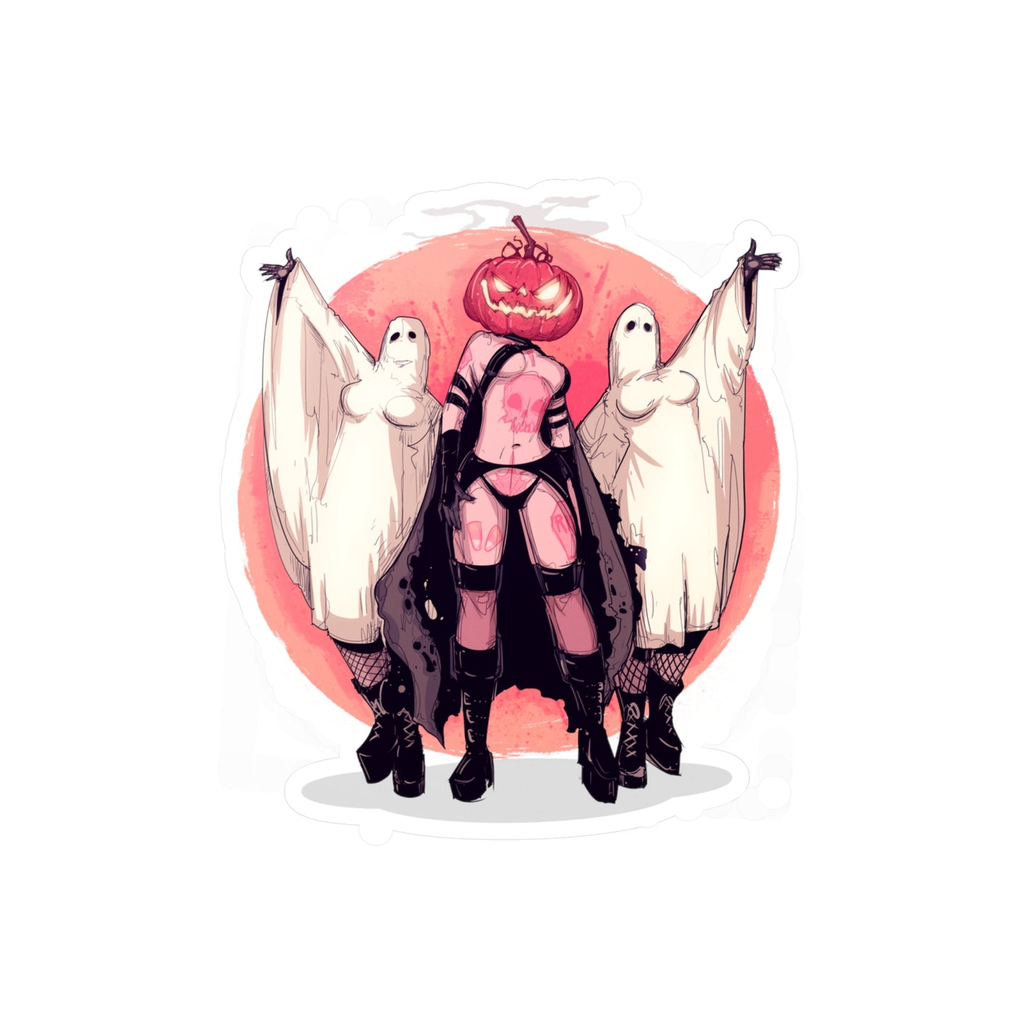 Return Of The Pumpkin Queen Kiss-Cut Vinyl Decal