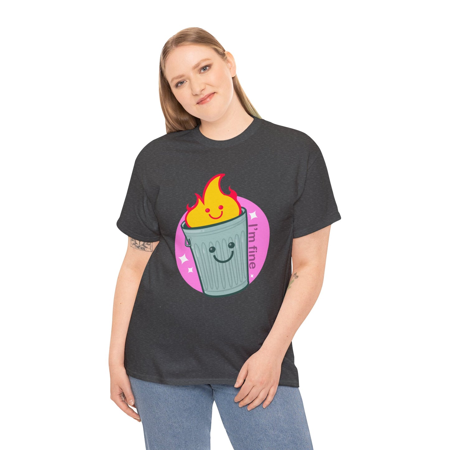 Trash Fire Unisex Heavy Cotton Tee