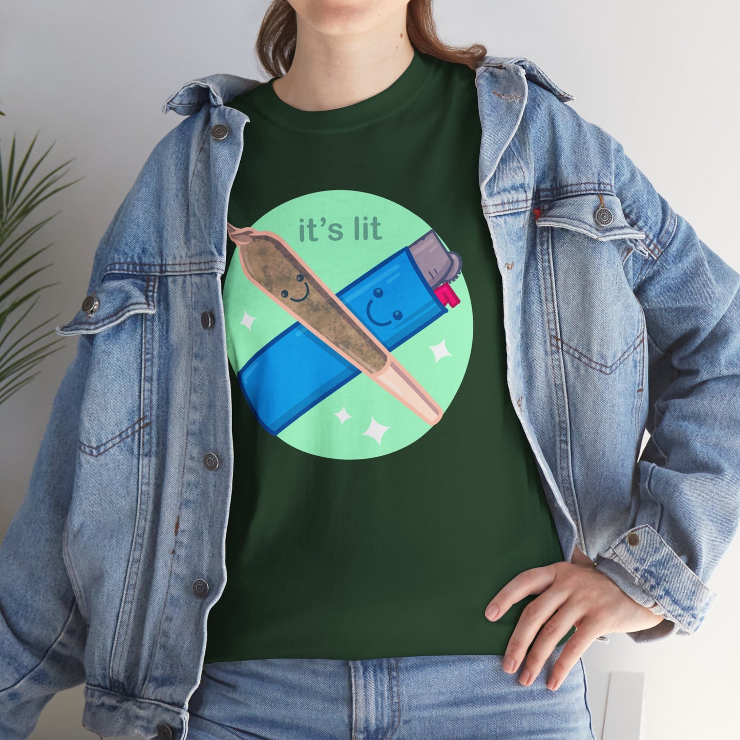 It's Lit Unisex Heavy Cotton Tee