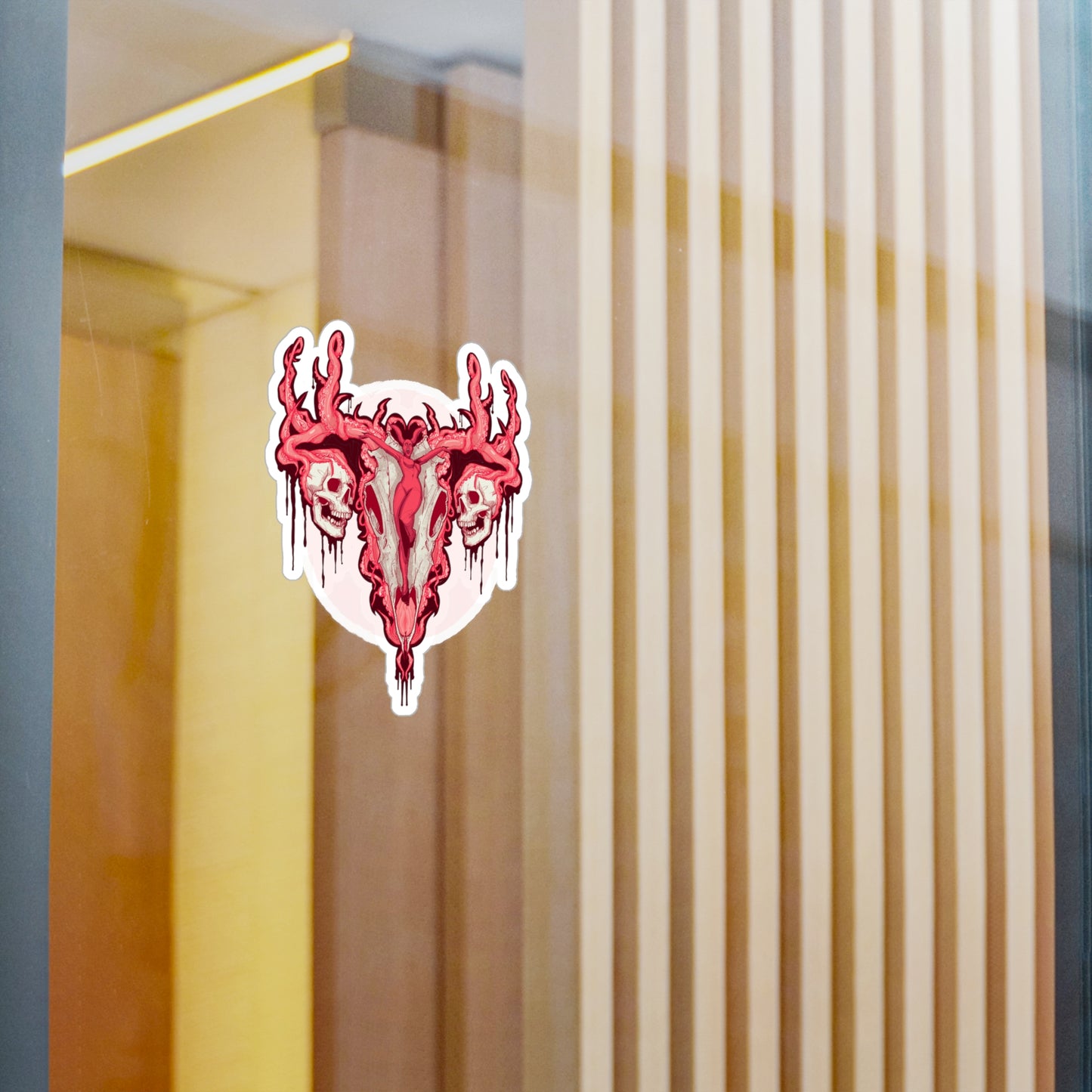Uterus From Hell Kiss-Cut Vinyl Decal