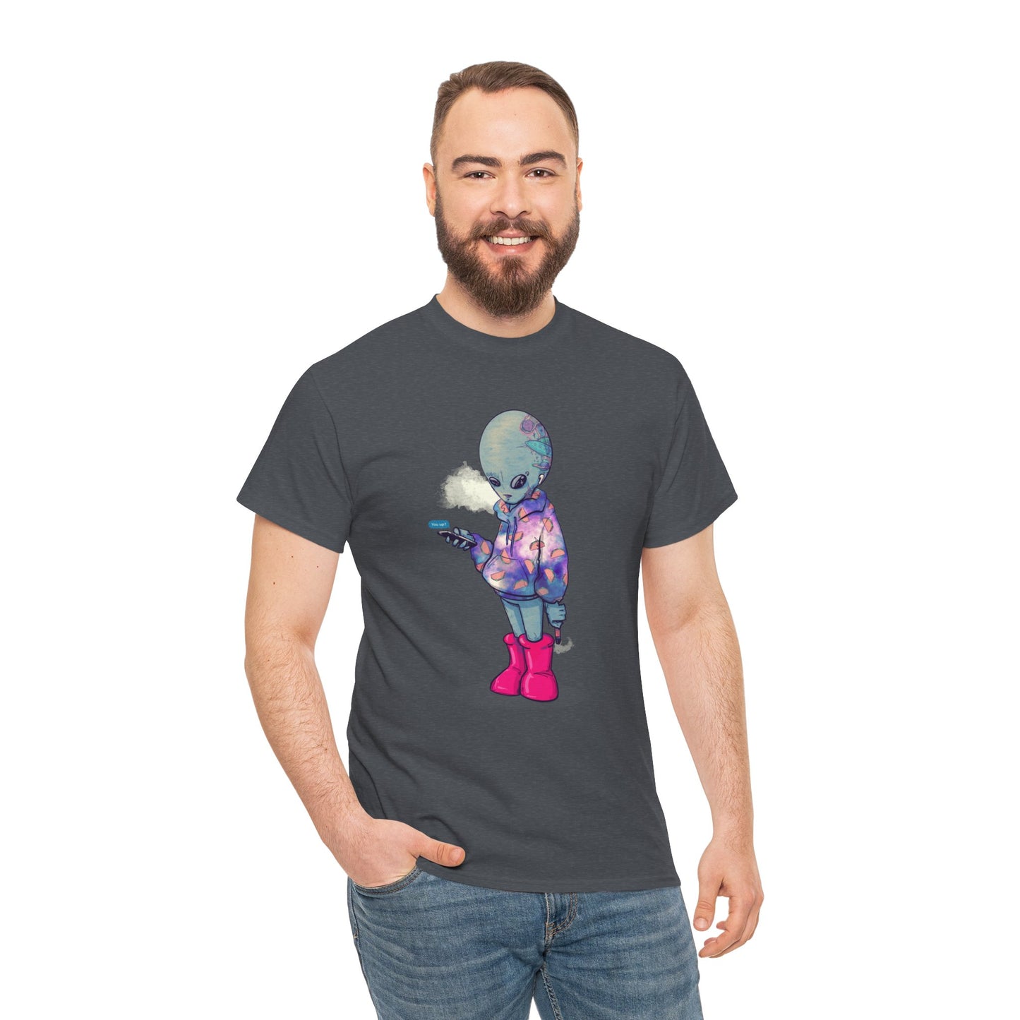 Earth Alien Unisex Heavy Cotton Tee